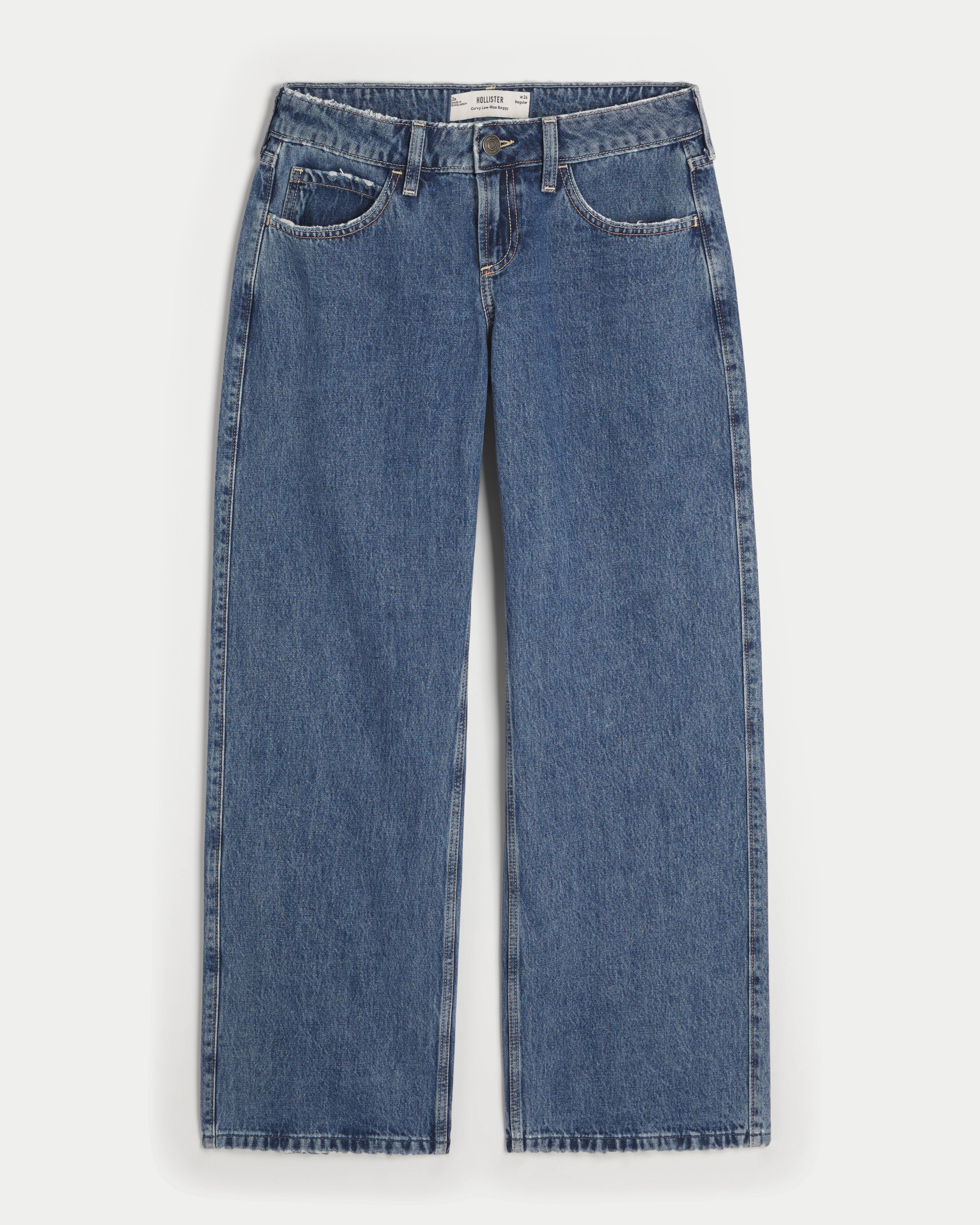 Curvy Low-Rise Baggy Jeans