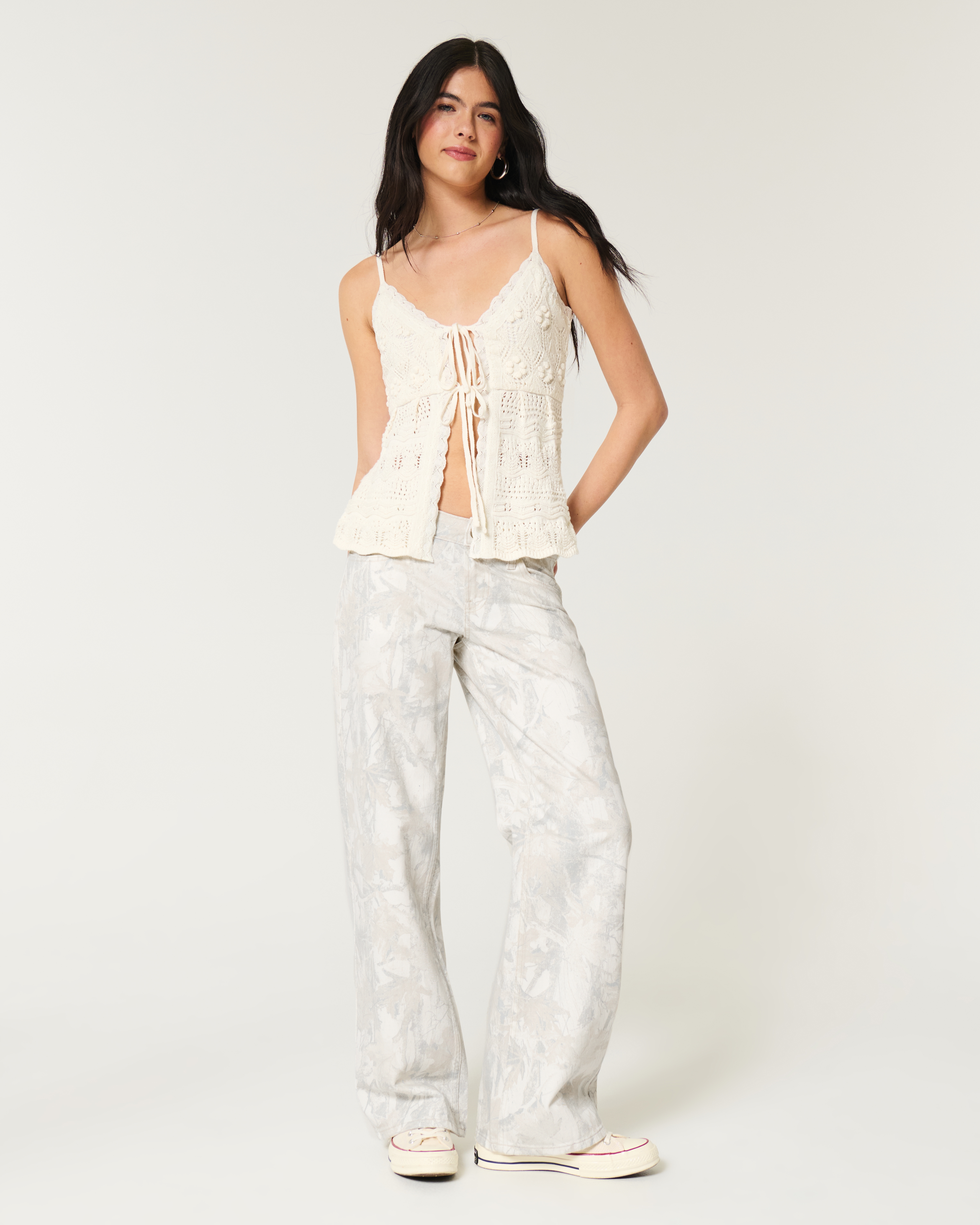 Women's Low-Rise Dark Wash Baggy Jeans | Women's Bottoms Women's Low-Rise Dark Wash Baggy Jeans | Women's Bottoms