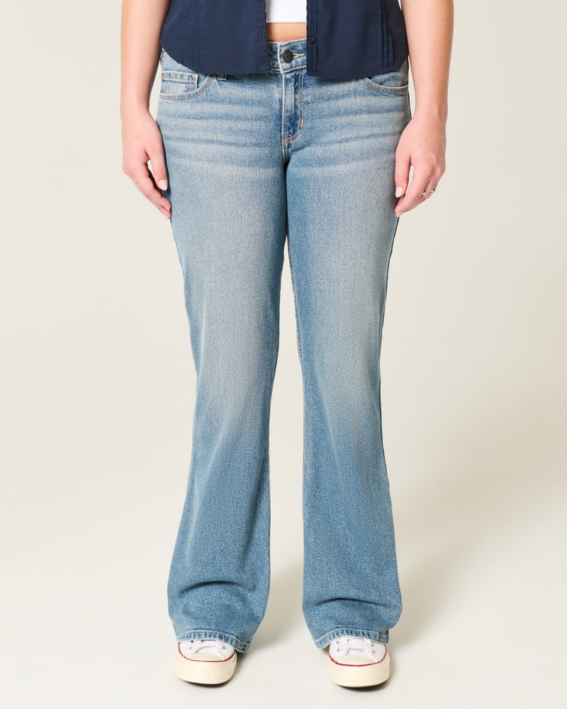 Low-Rise Medium Wash Boot Jeans