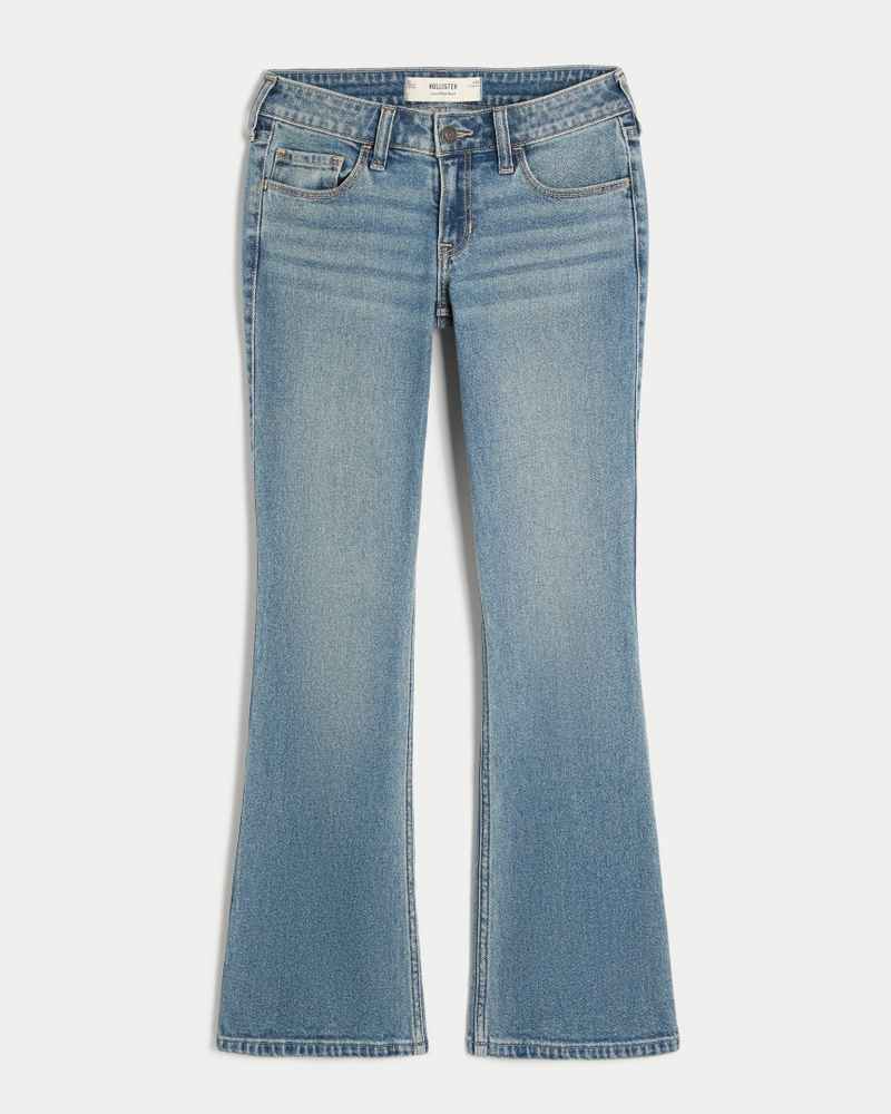 Low-Rise Medium Wash Boot Jeans