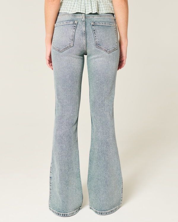 High-Rise Medium Wash Flare Jeans