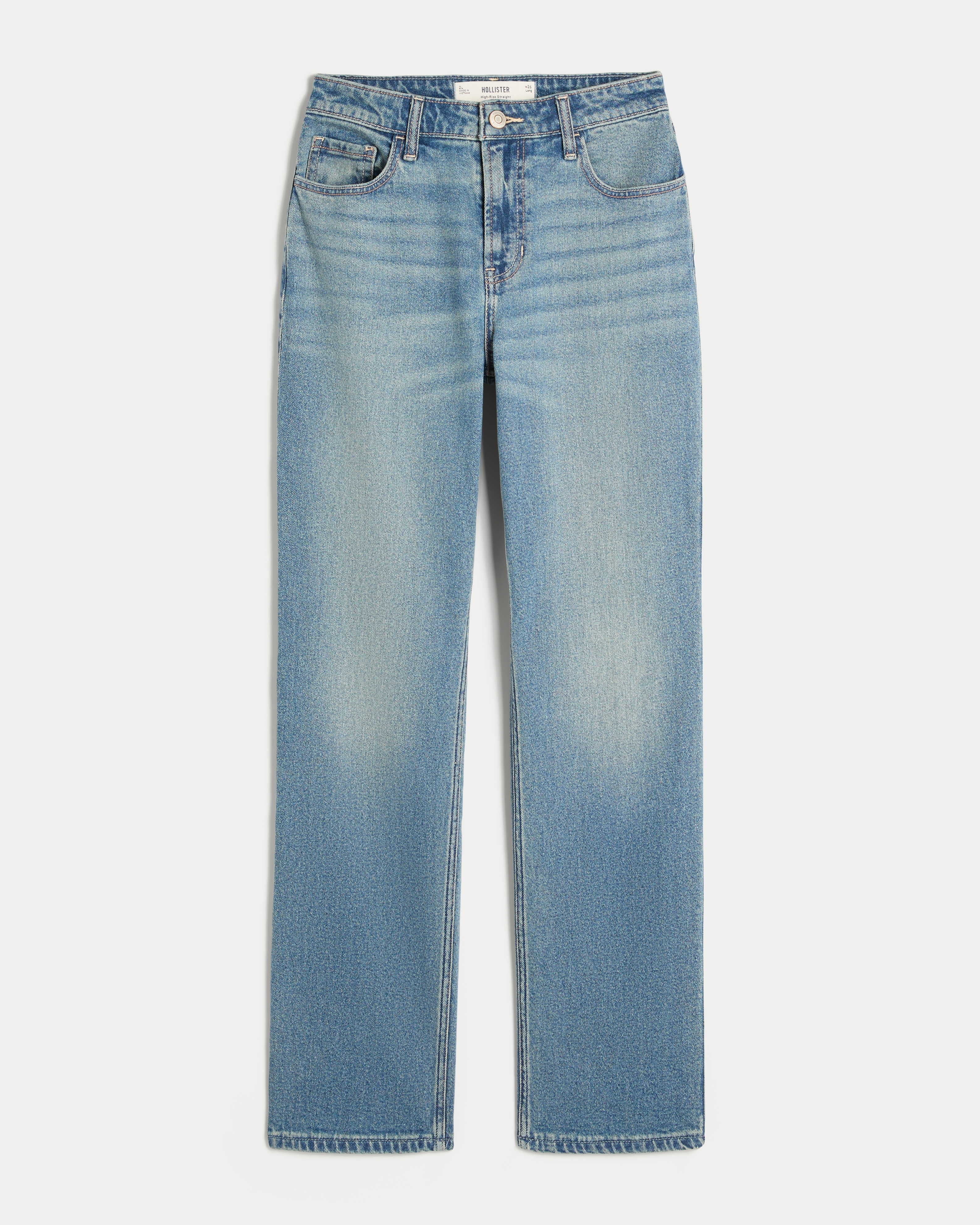 High-Rise Straight Jean