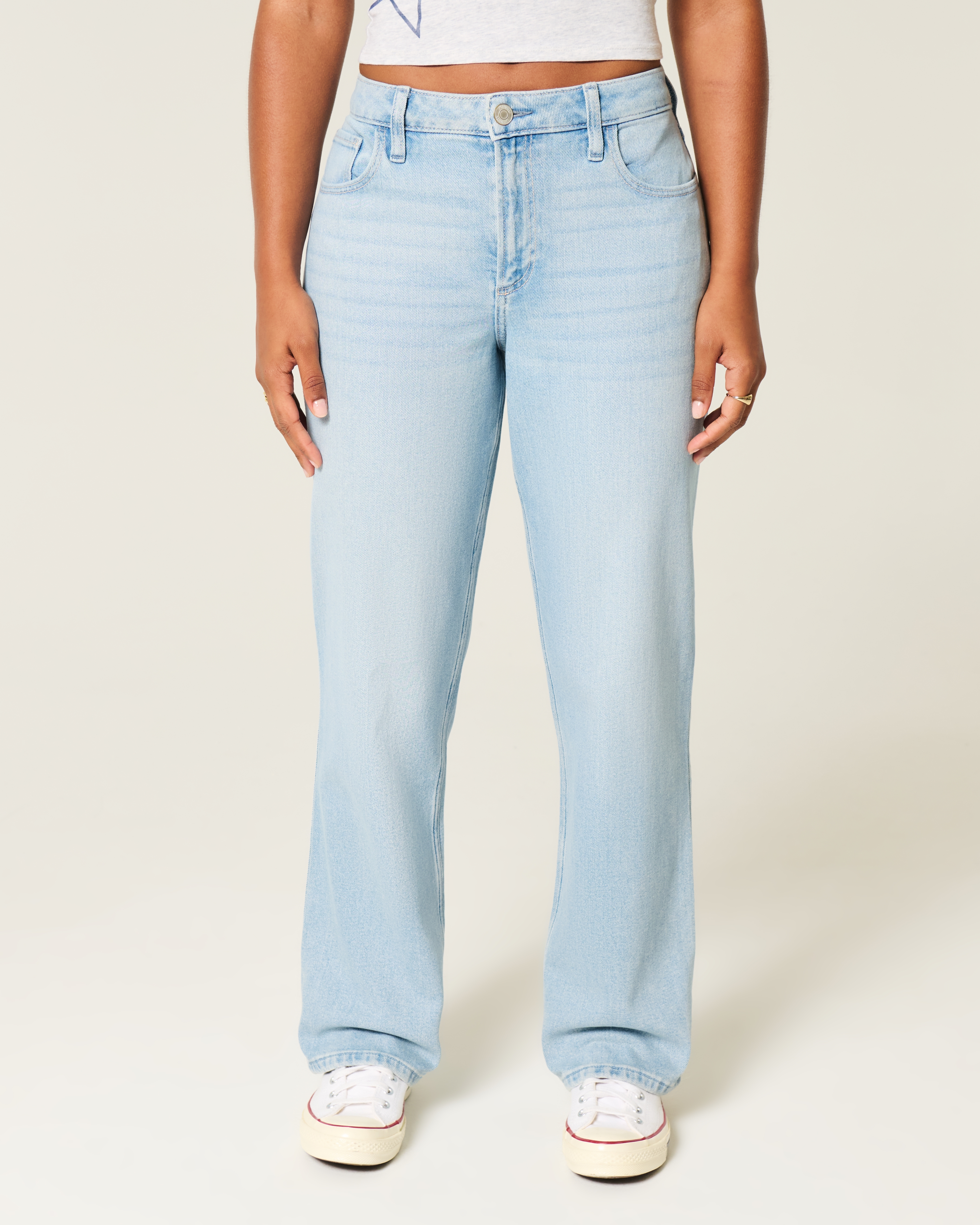 Curvy High-Rise Dad Jeans