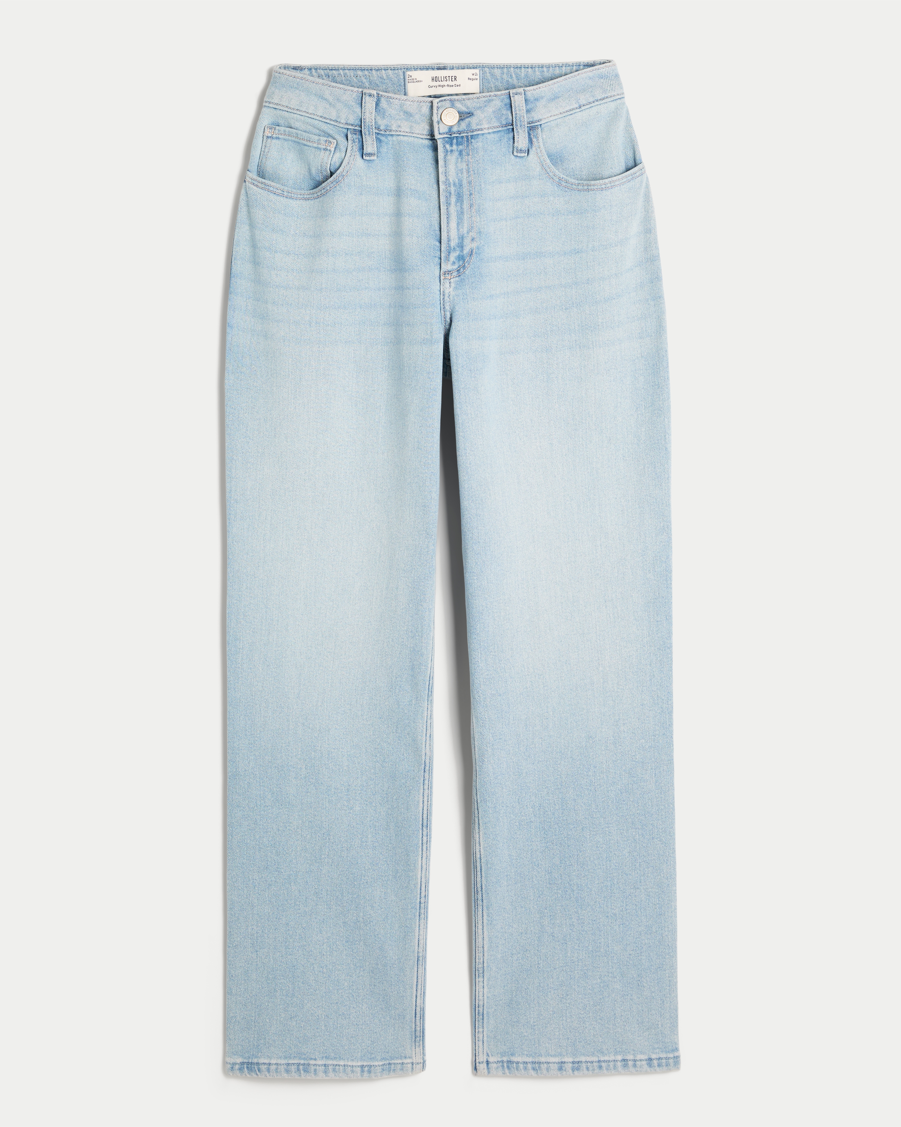 Curvy High-Rise Dad Jeans