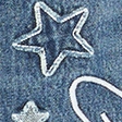 Hollister Low-rise Dark Wash Class Of '26 Embroidered Baggy Jeans