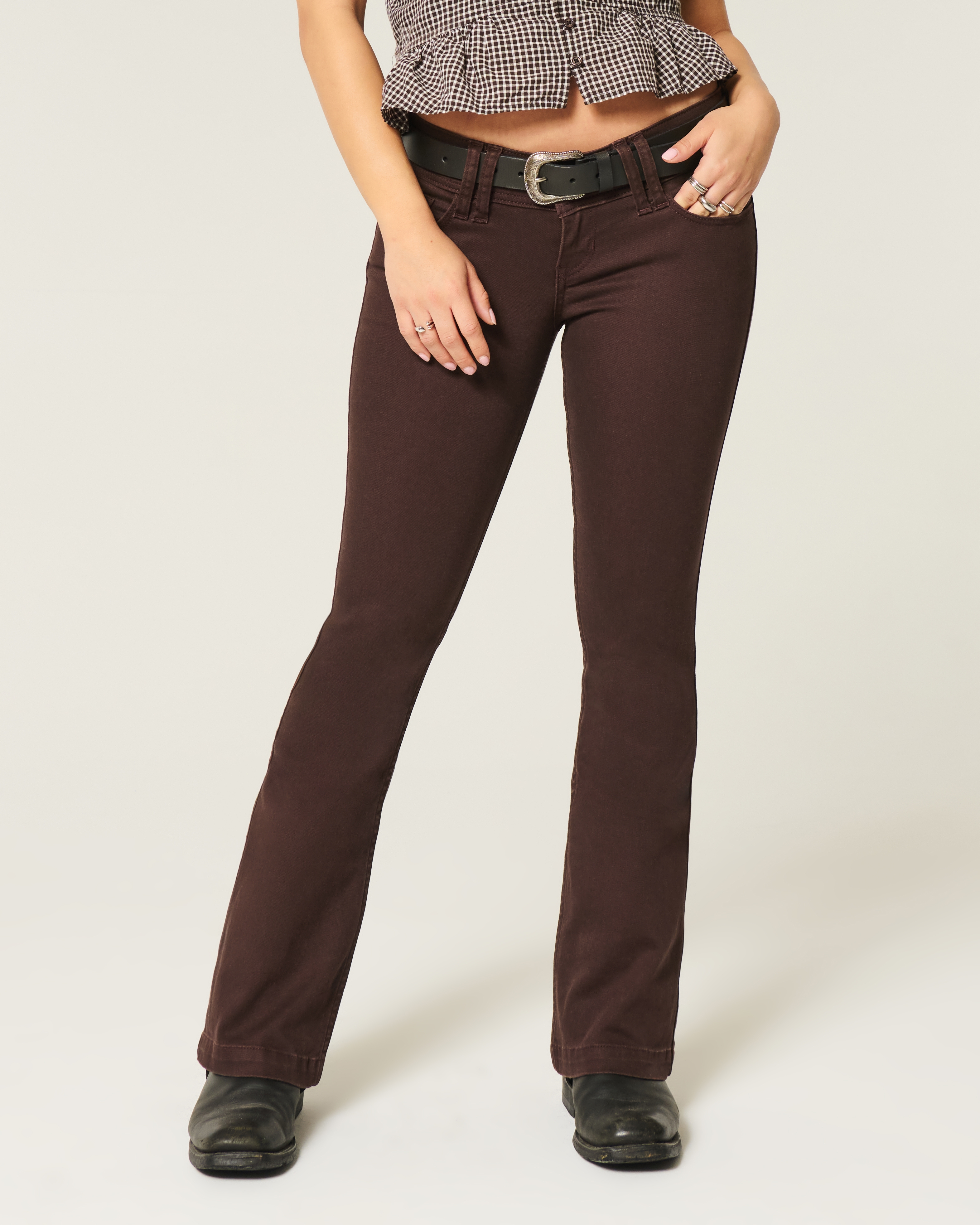 Ultra Low-Rise Boot Jeans