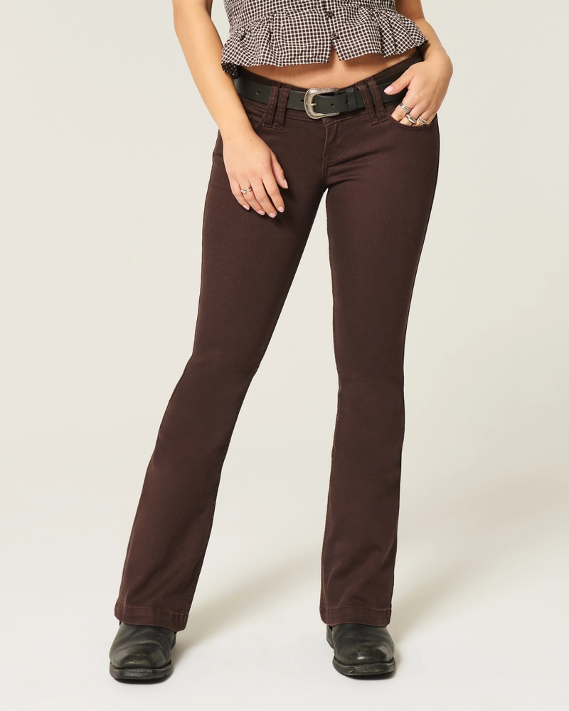 Ultra Low-Rise Boot Jeans