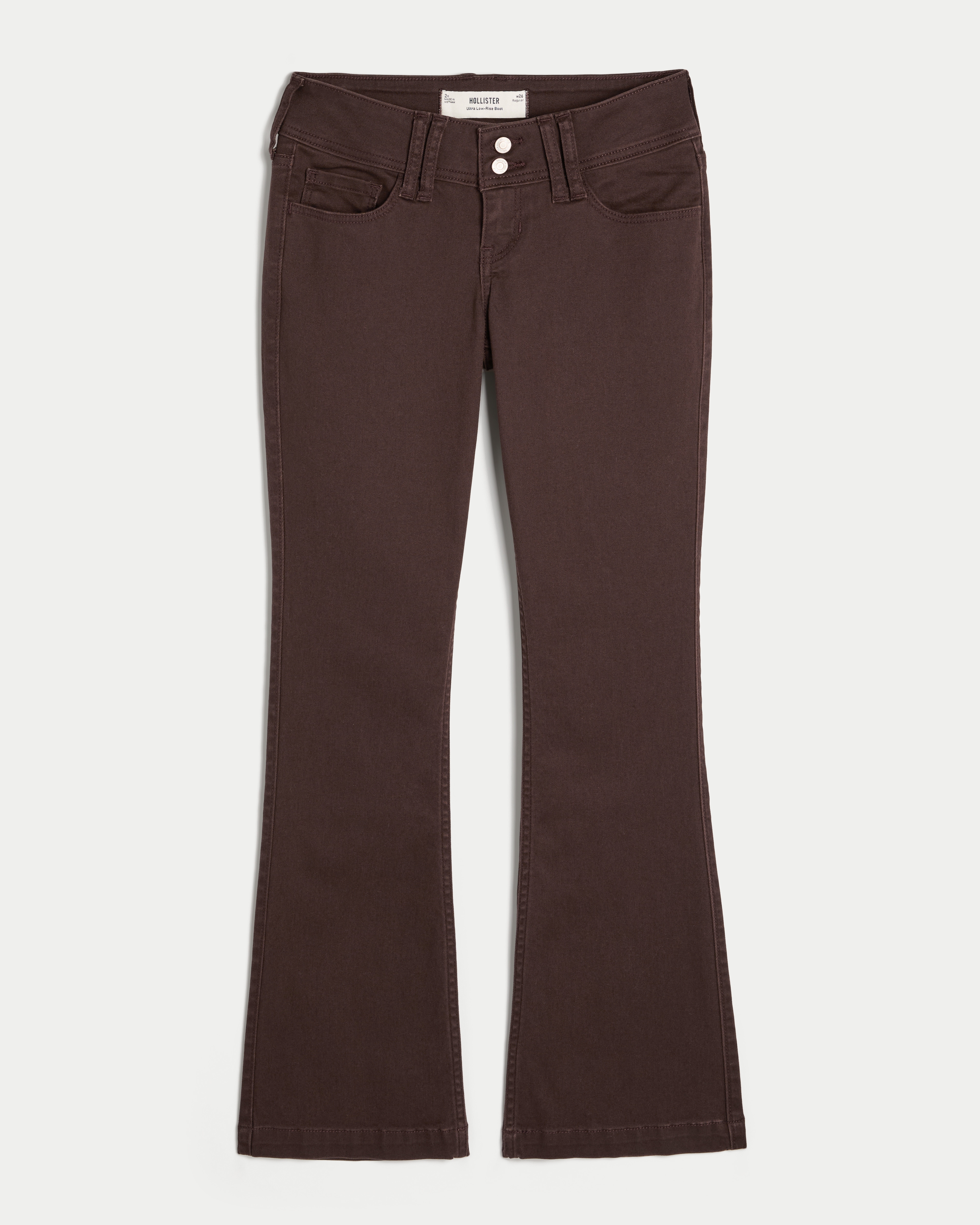 Ultra Low-Rise Boot Jeans