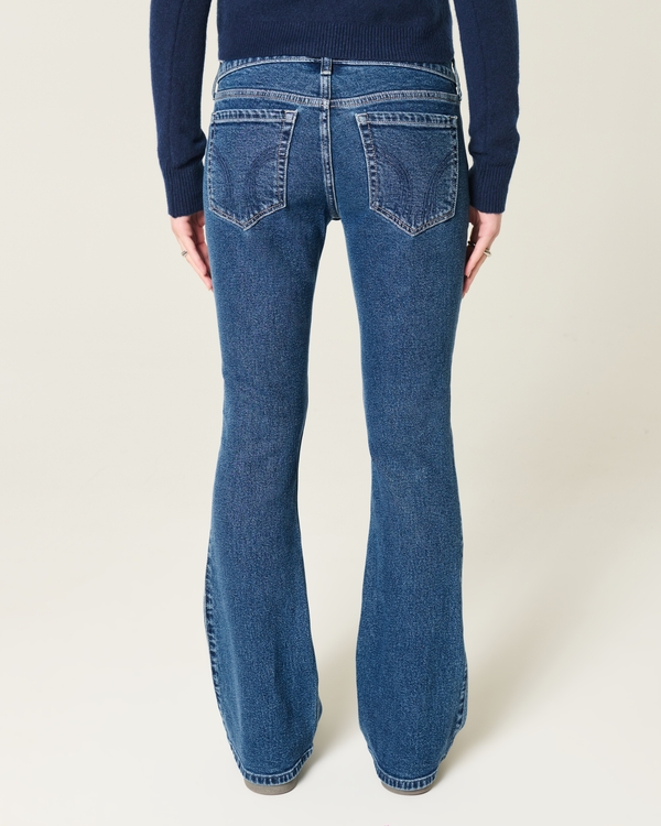 Low-Rise Medium Wash Boot Jeans, Medium view 2