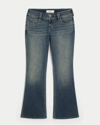 Women's Low-Rise Medium Wash Bootcut Jeans | Women's Bottoms | HollisterCo.com