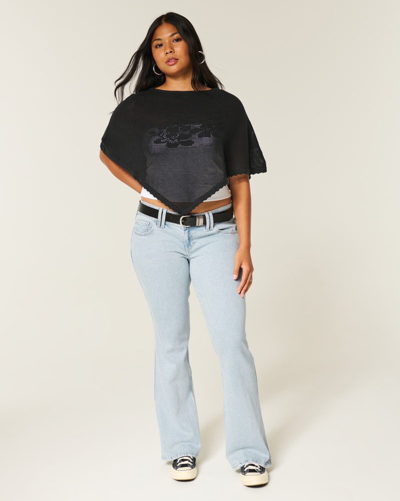 Low-Rise Bootcut Jeans - light by Hollister