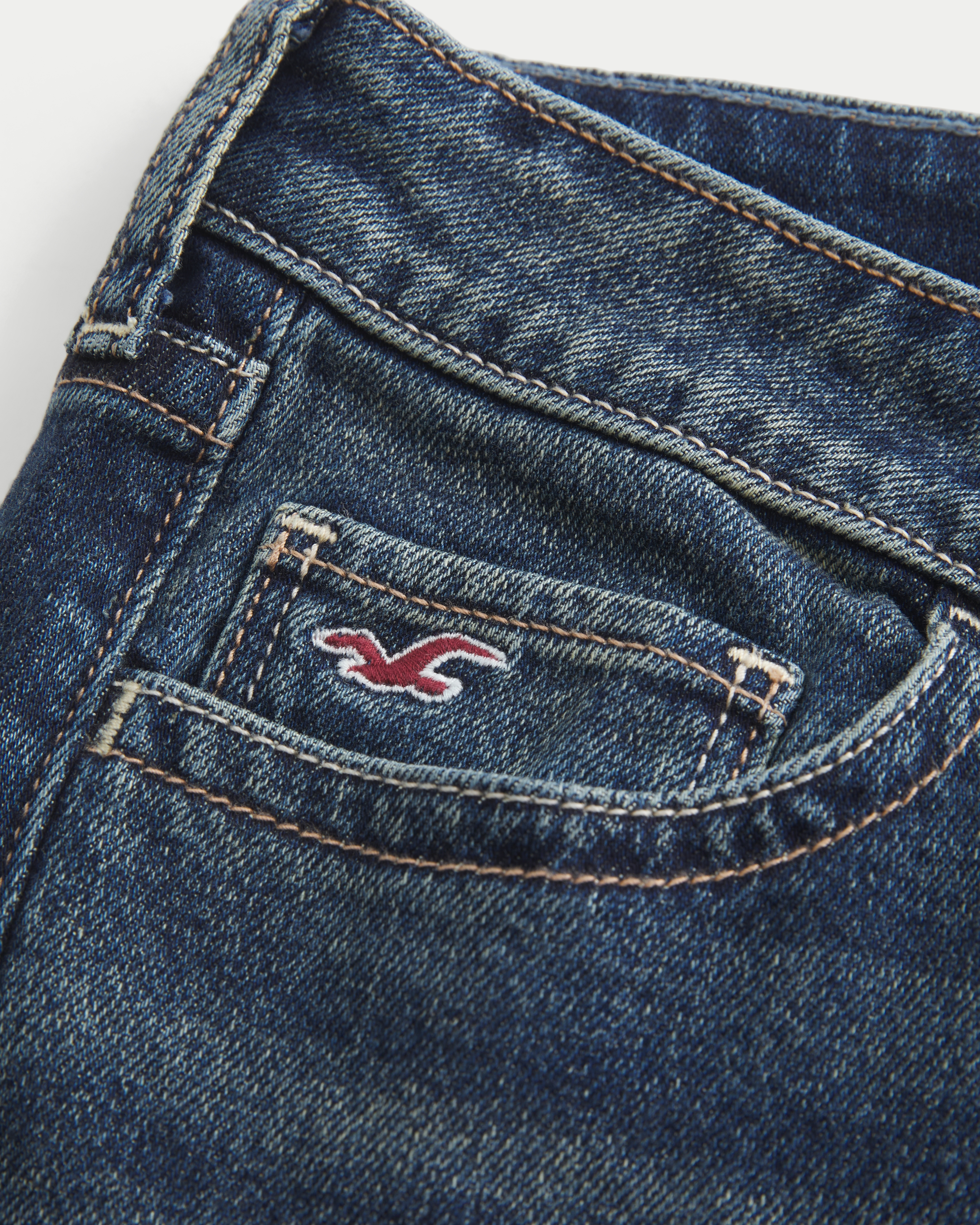 Low-Rise Medium Wash Bootcut Jeans