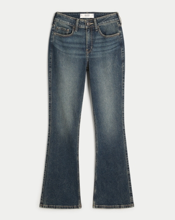 High-Rise Dark Wash Bootcut Jeans