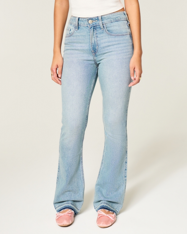 High-Rise Medium Wash Bootcut Jeans, Medium view 2