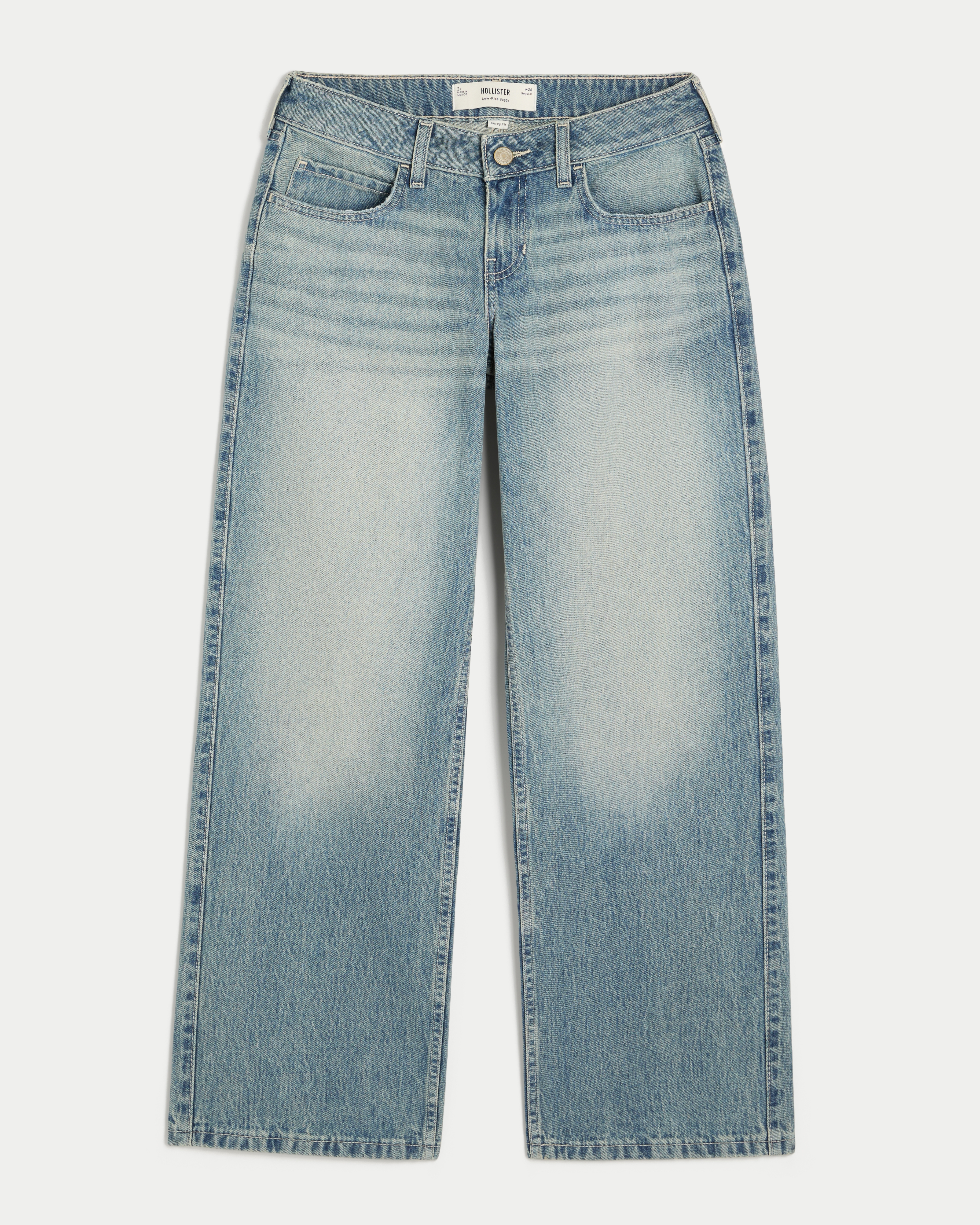 Curvy Low-Rise Baggy Jeans