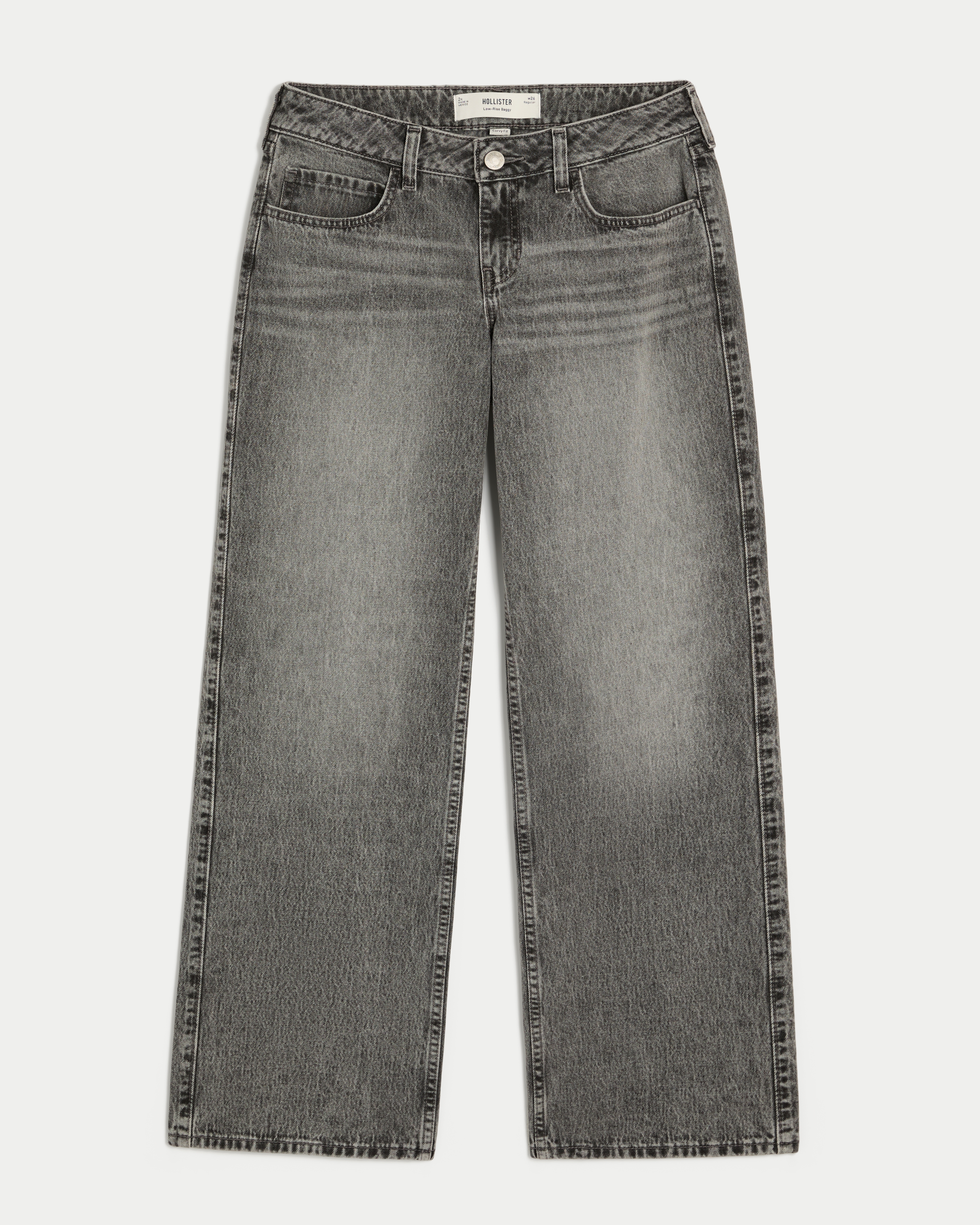 Curvy Low-Rise Baggy Jeans