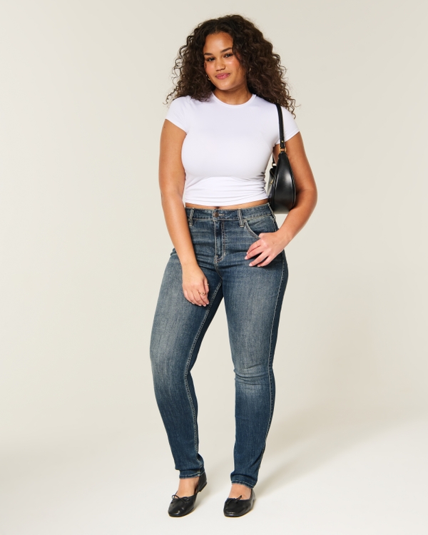 Curvy High-Rise Skinny Jeans
