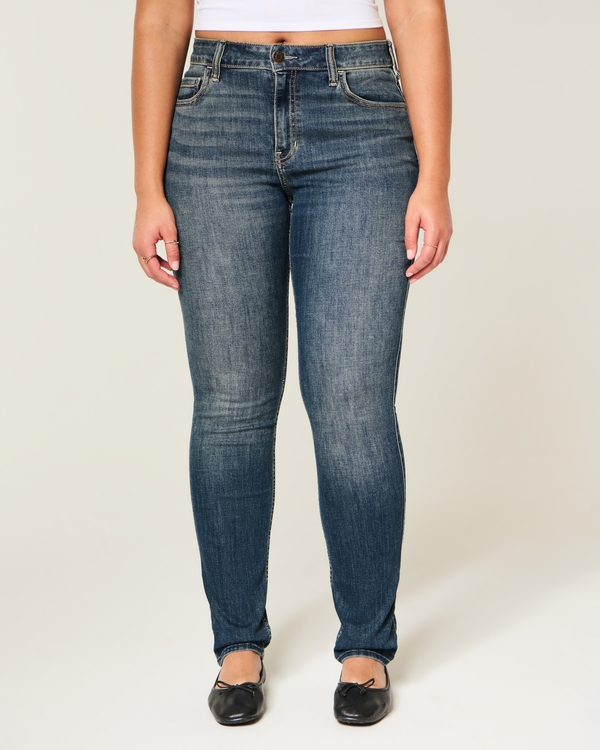 Curvy High-Rise Skinny Jeans, Dark view 2