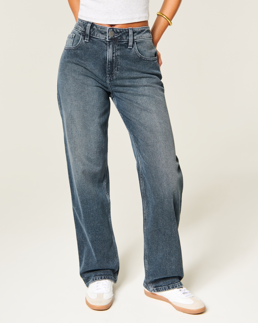 High-Rise Dad Jeans