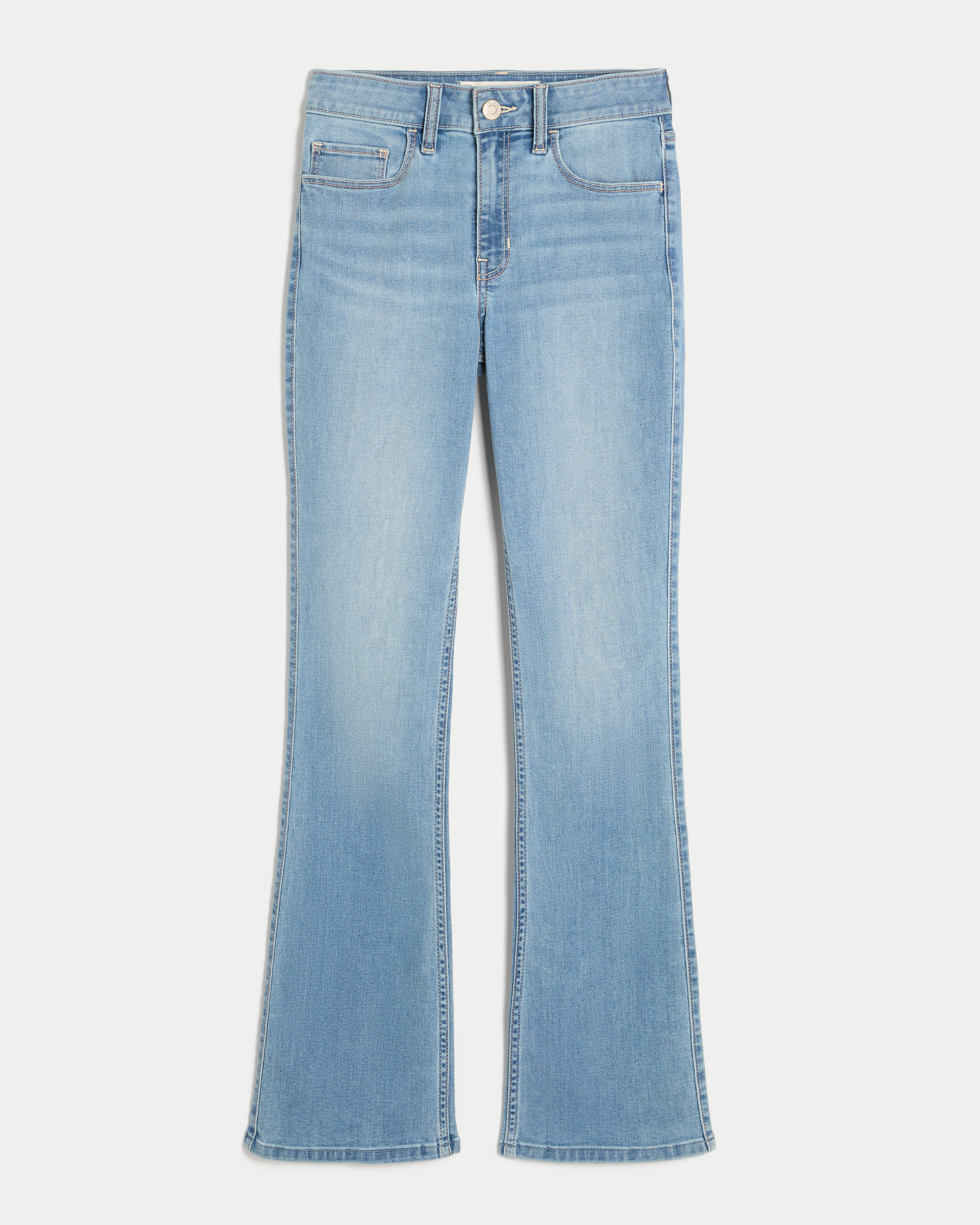 High-Rise Bootcut Jeans
