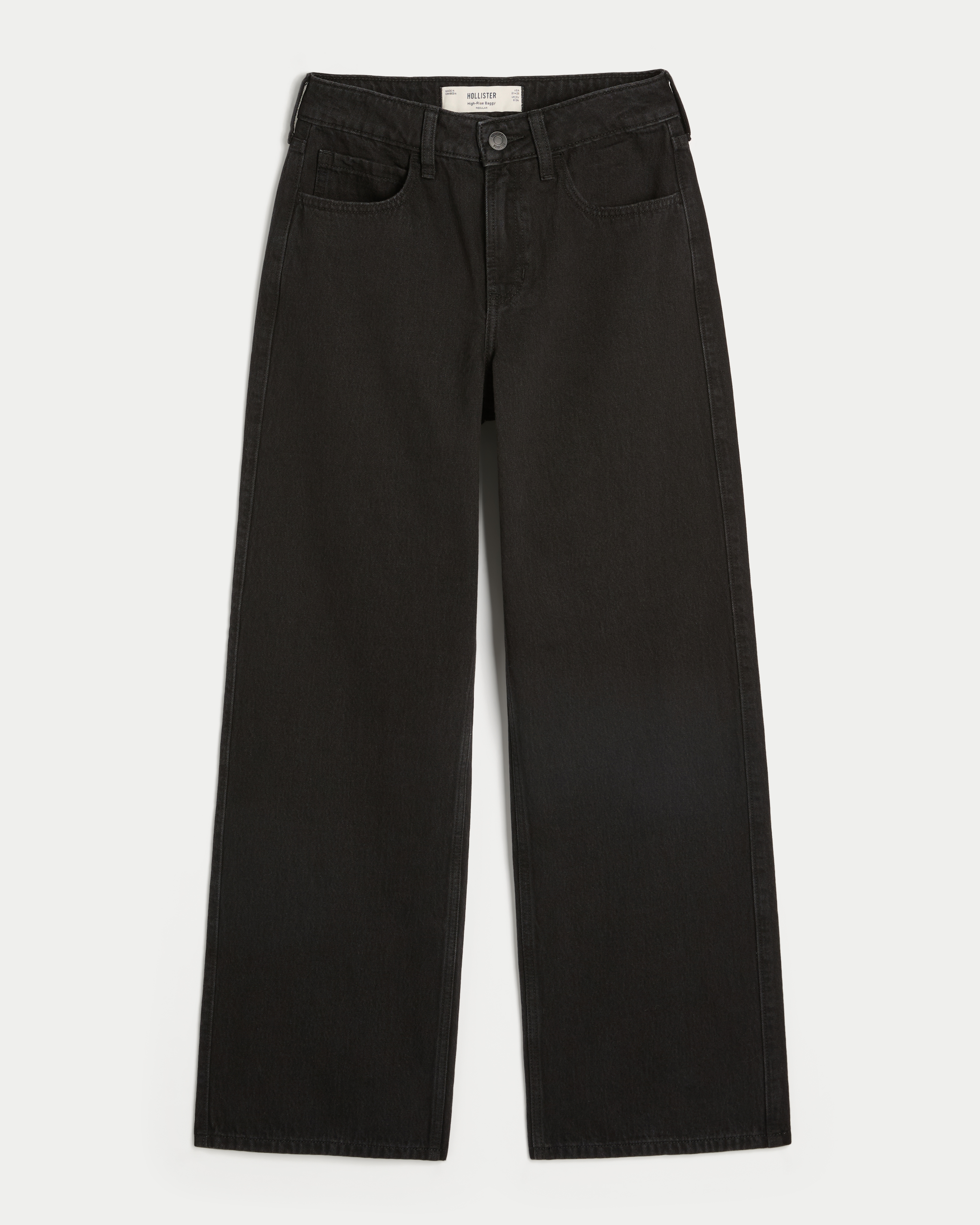 High-Rise Baggy Jeans