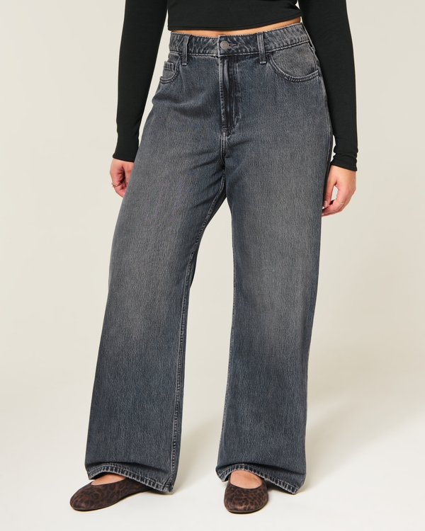 Curvy High-Rise Baggy Jeans, Dark view 2