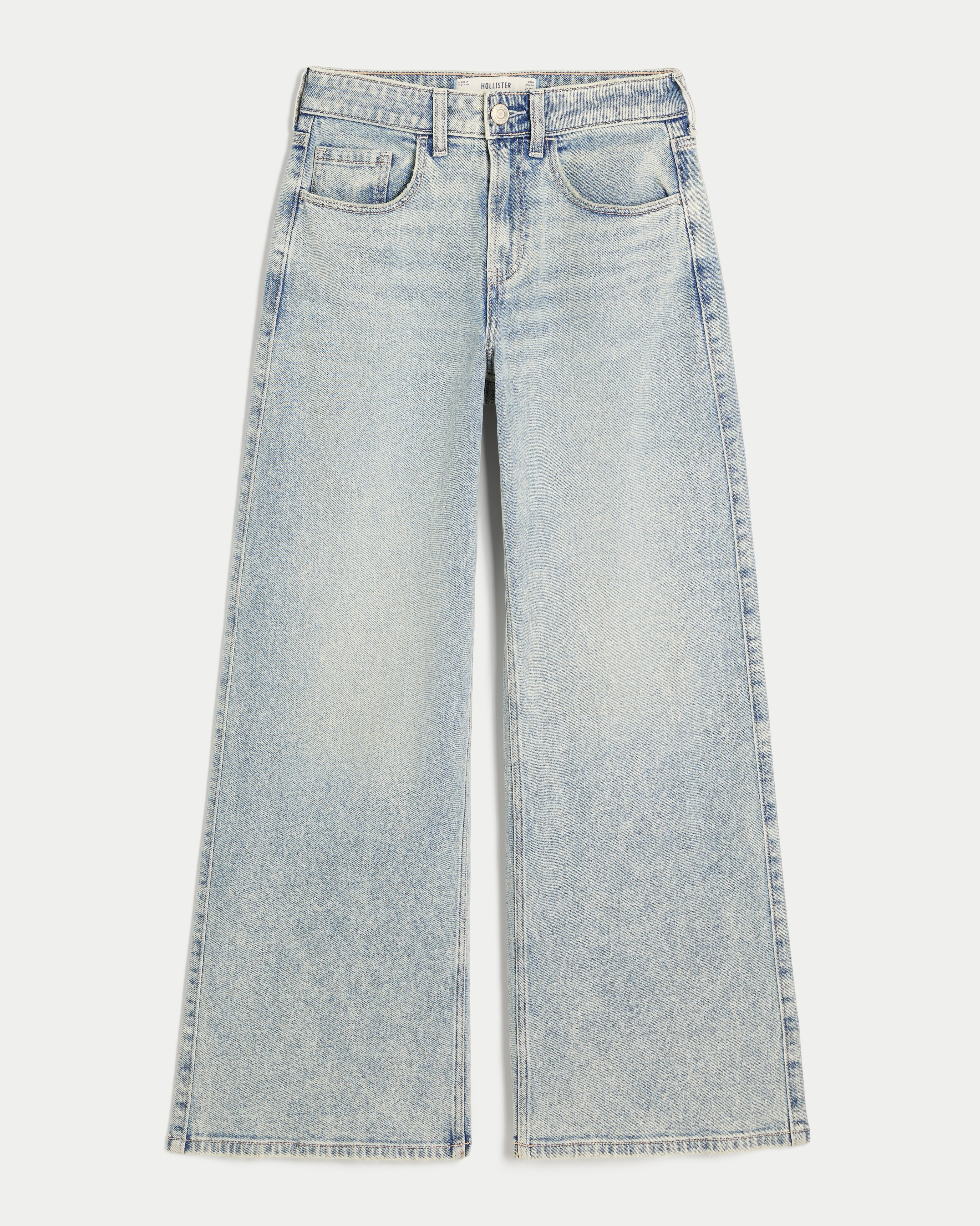 High-Rise Wide-Leg Jeans