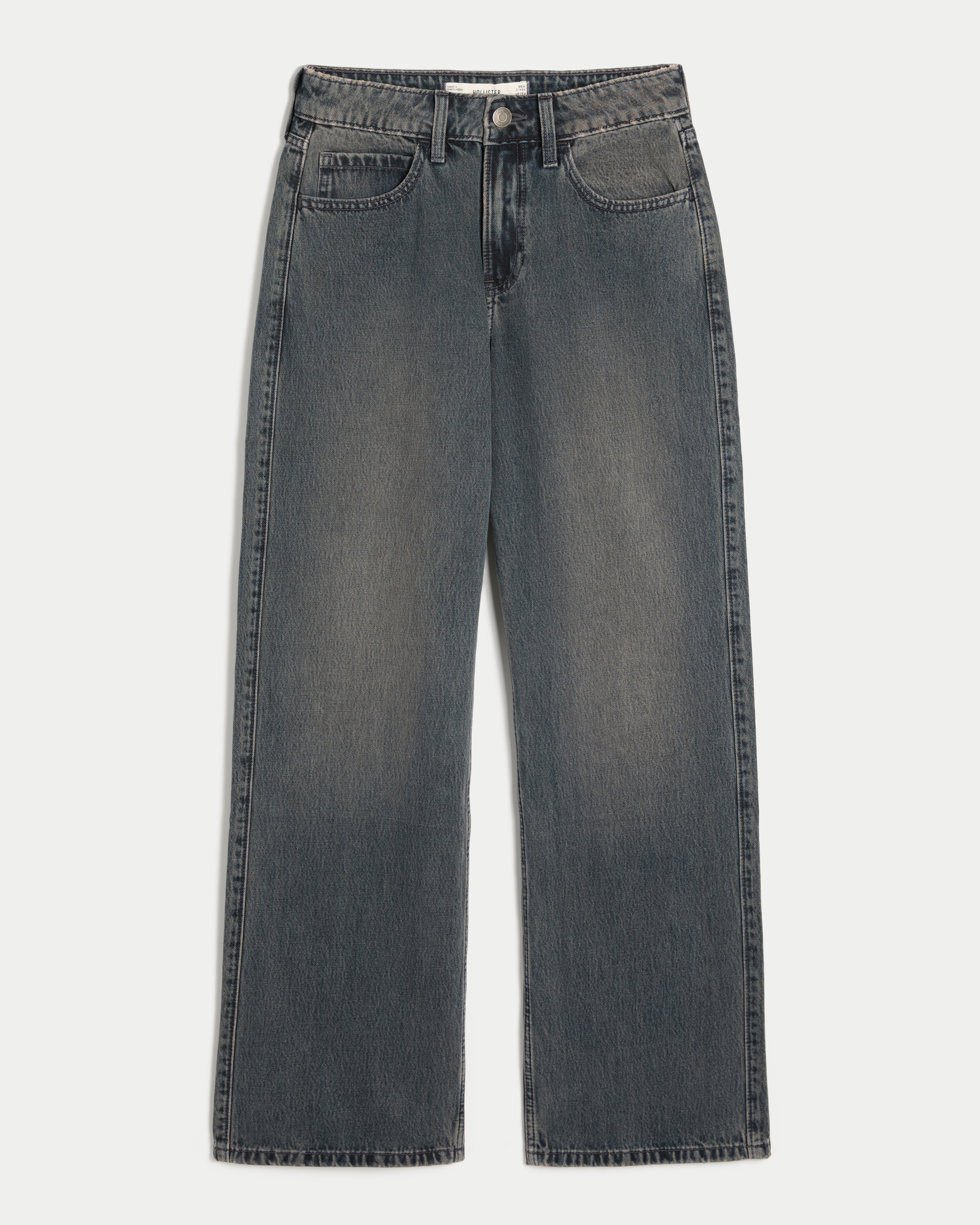 High-Rise Baggy Jeans