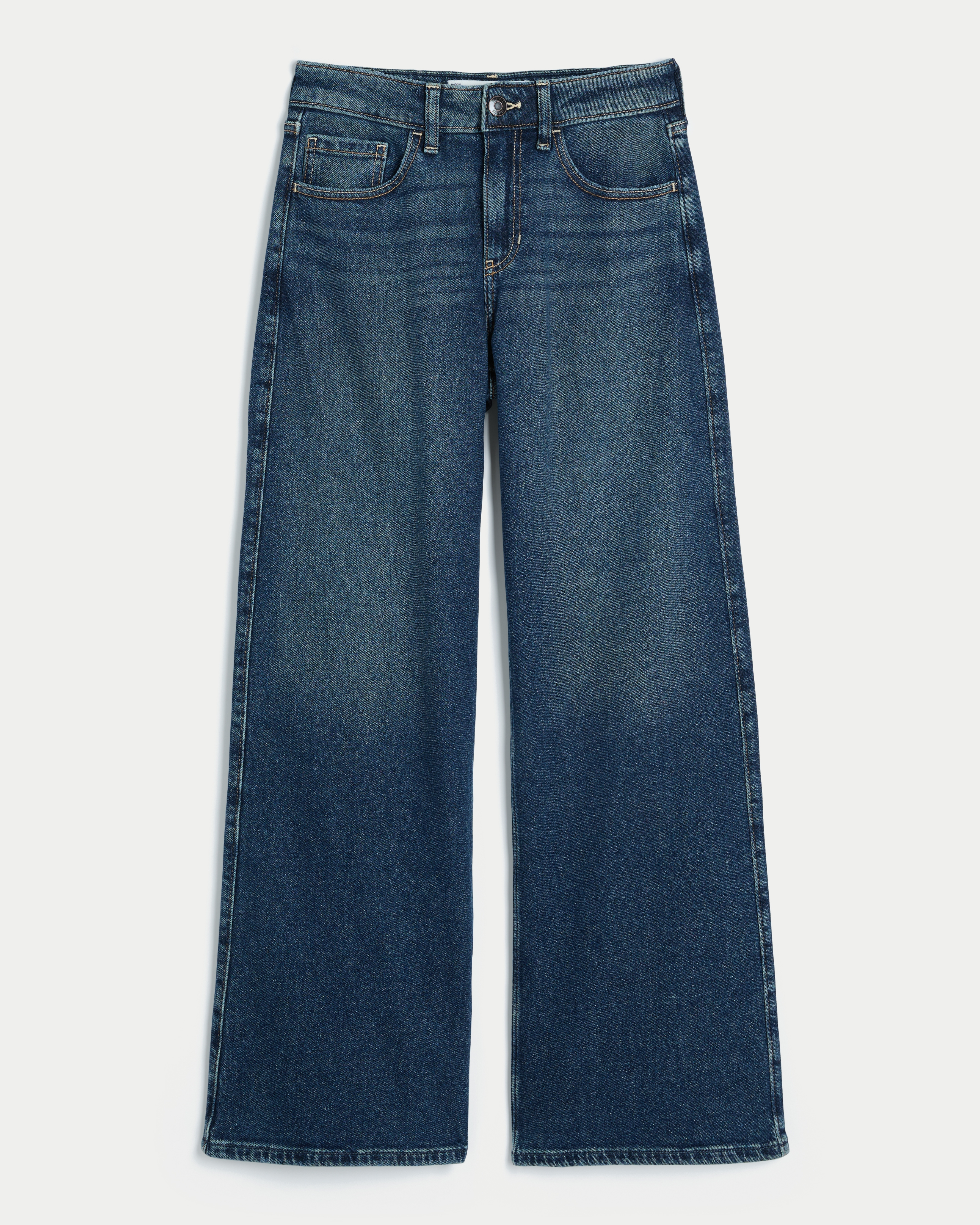 High-Rise Wide-Leg Jeans