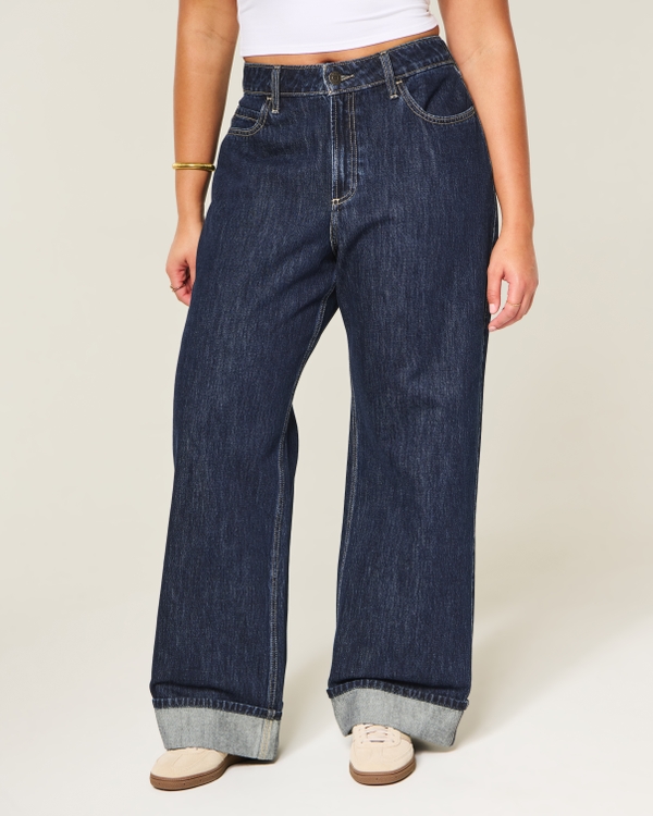 Curvy High-Rise Baggy Jeans, Dark view 2