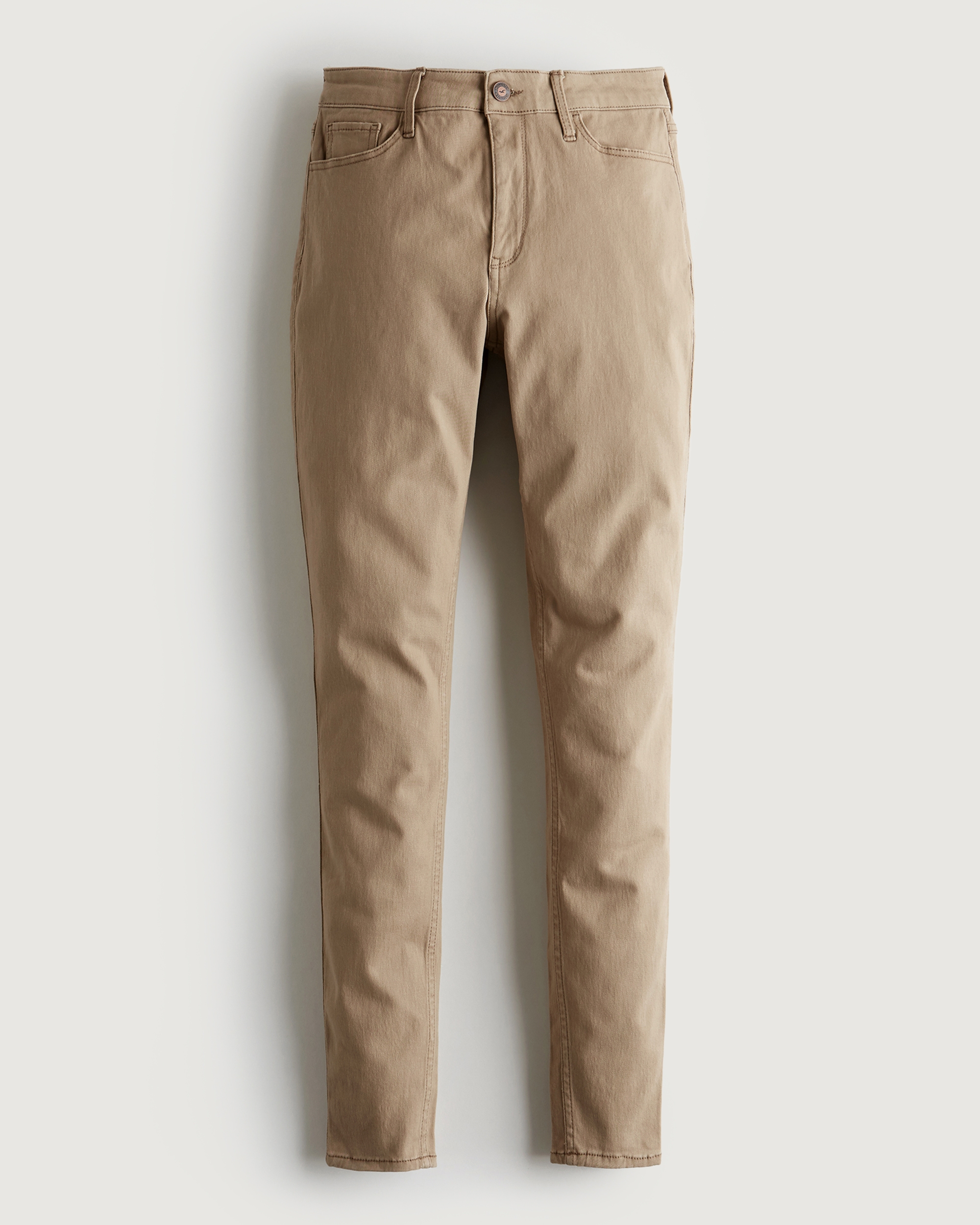 hollister khaki skinny jeans