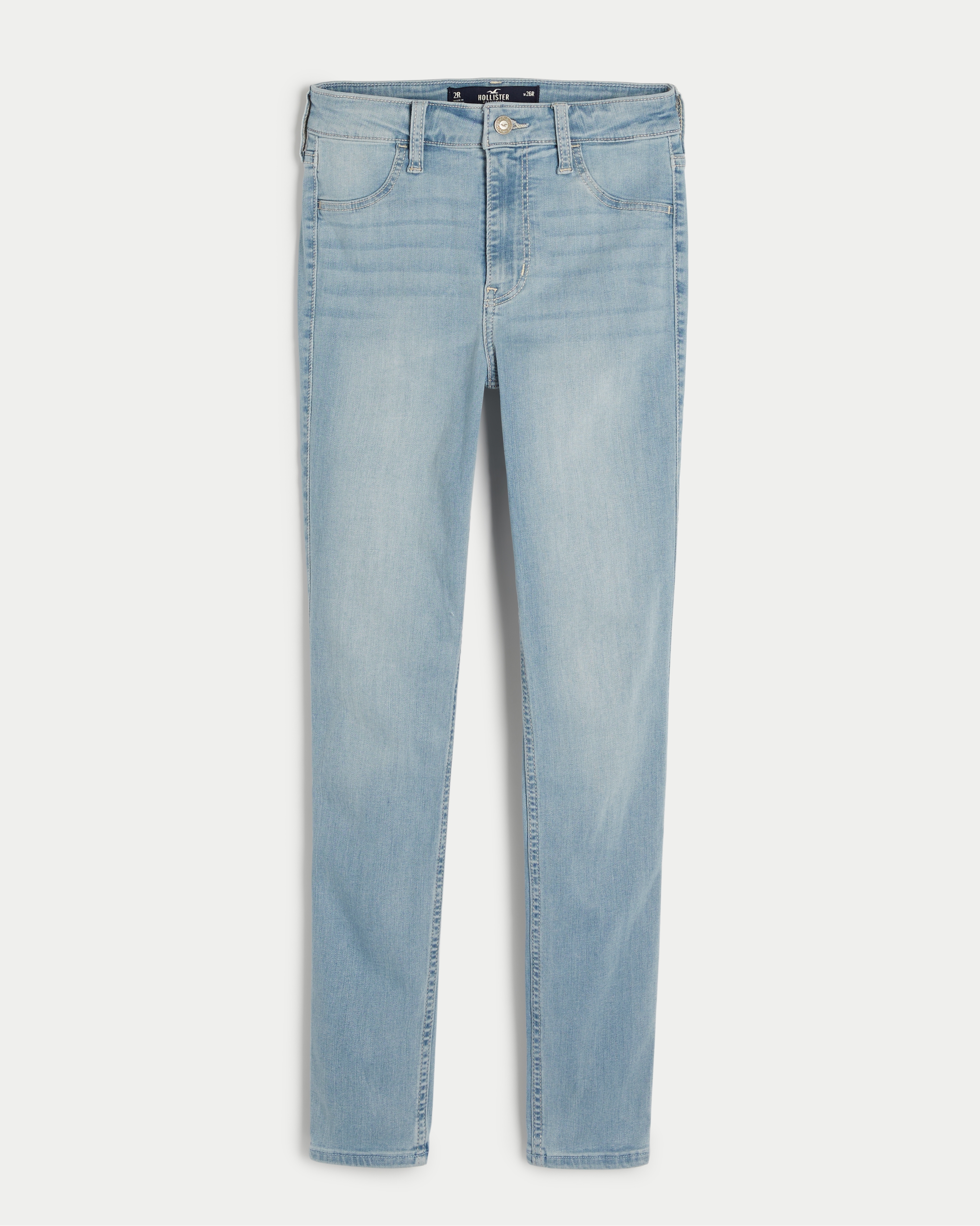hollister classic stretch high rise super skinny jeans