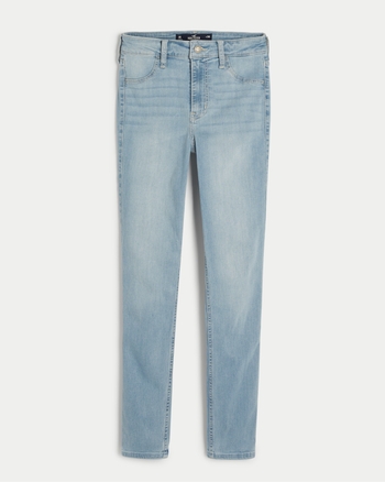 Hollister jeans jeggings high rise online