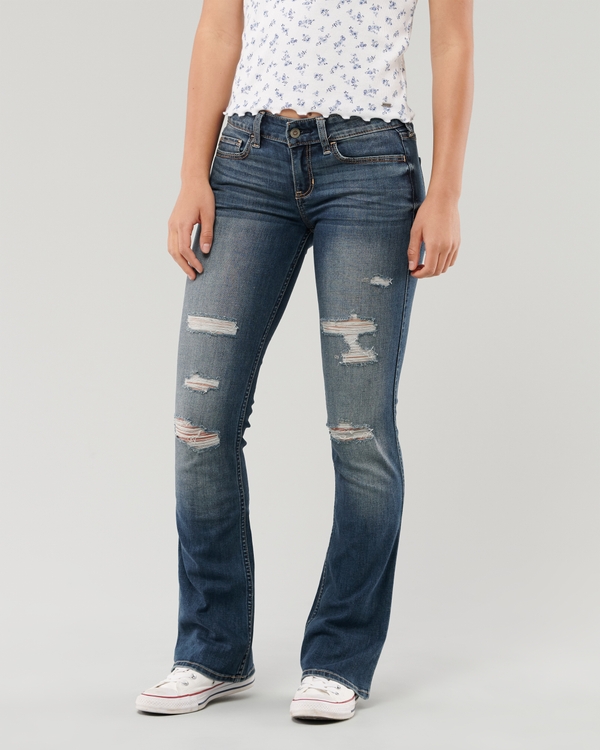 Hollister ripped deals jeans womens