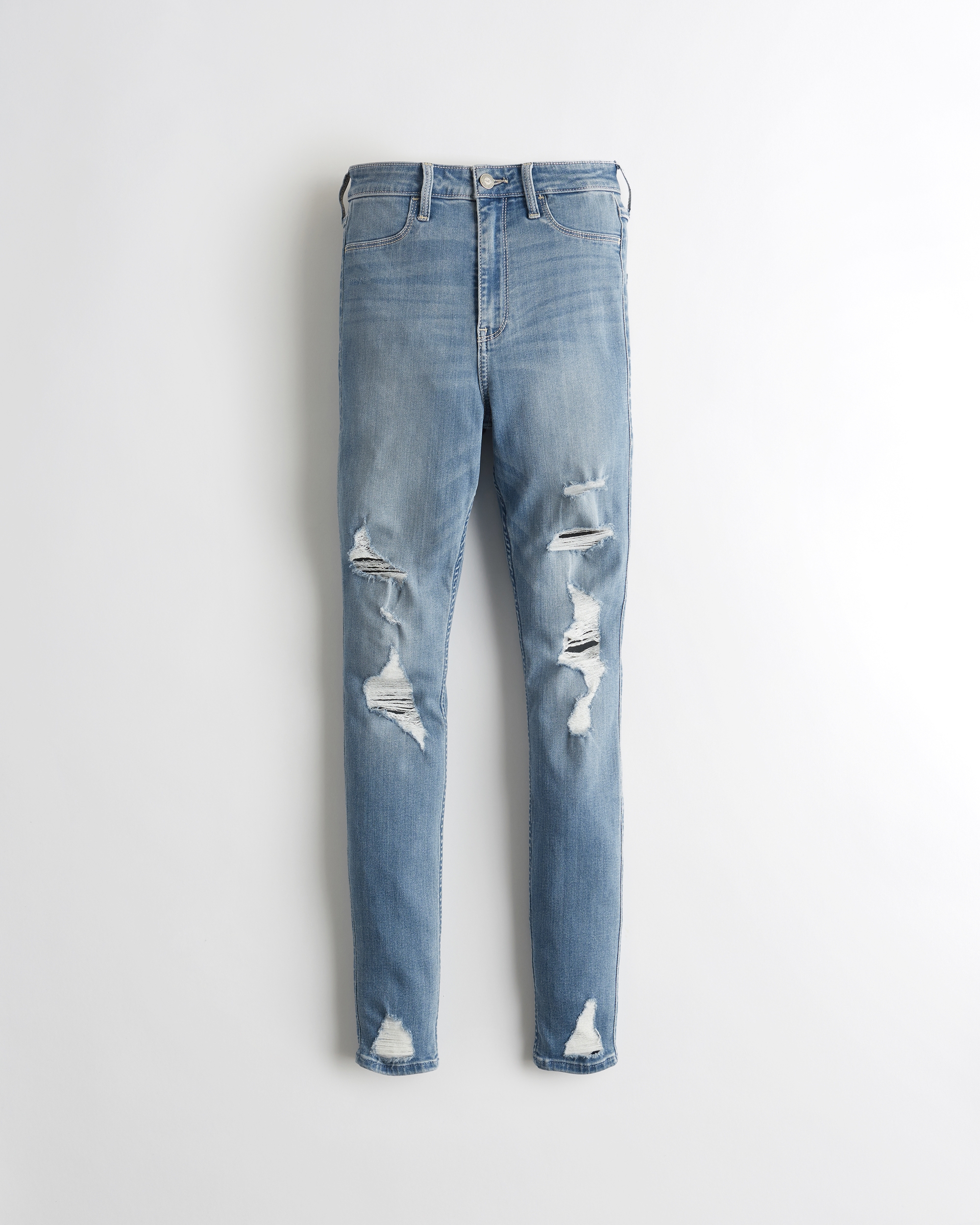 hollister jean legging high rise