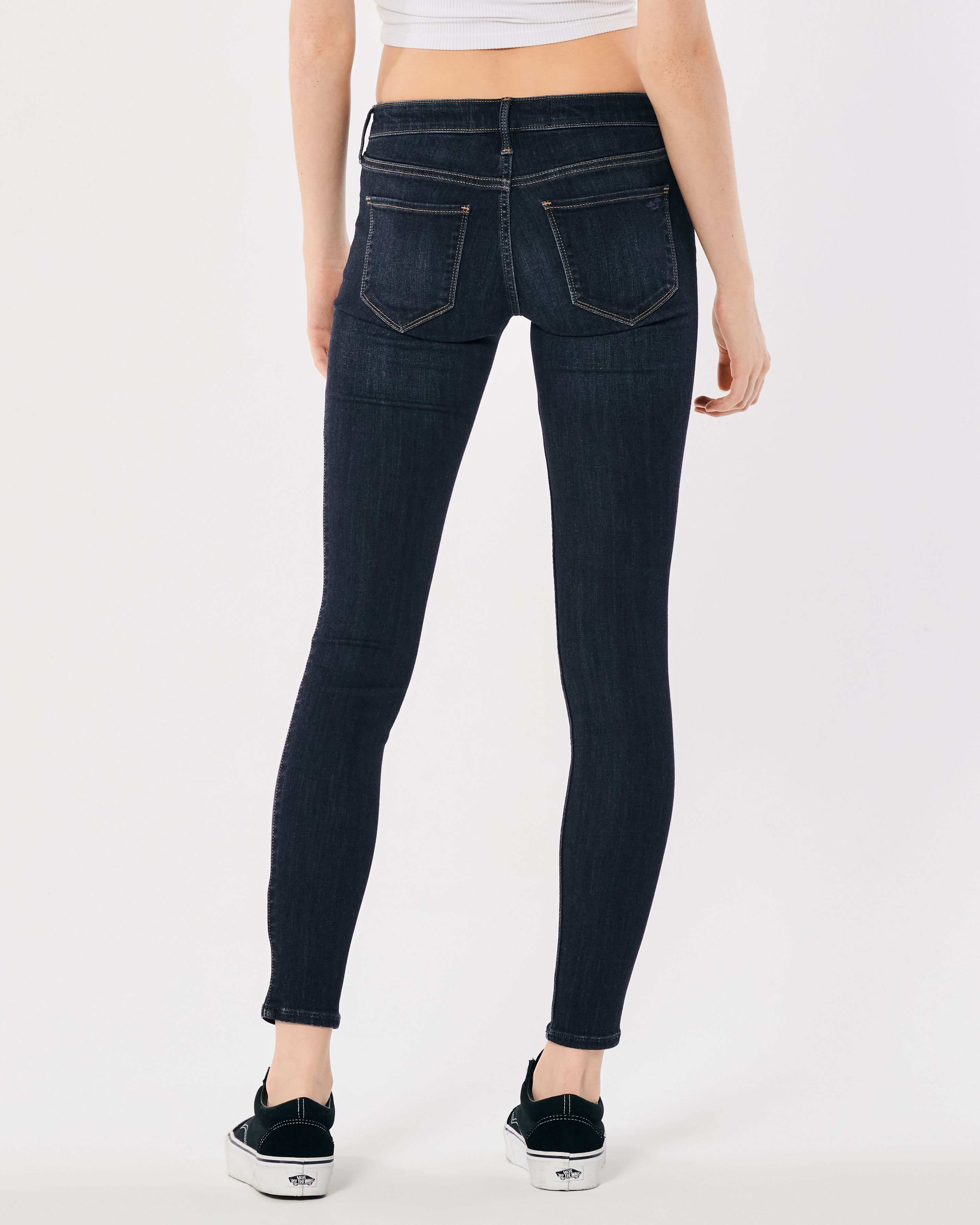 00S low-rise Hollister jean leggings