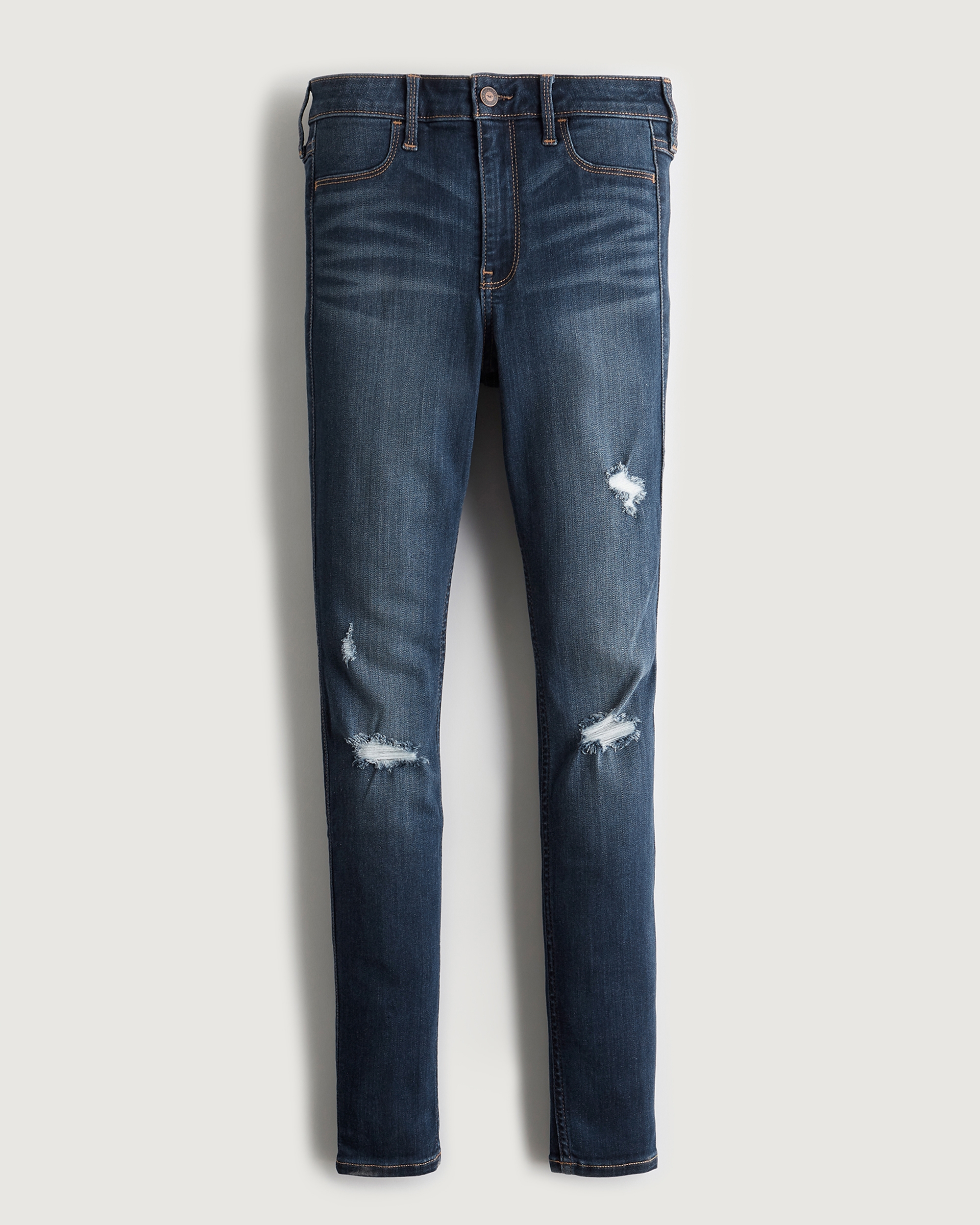 hollister ripped jeans