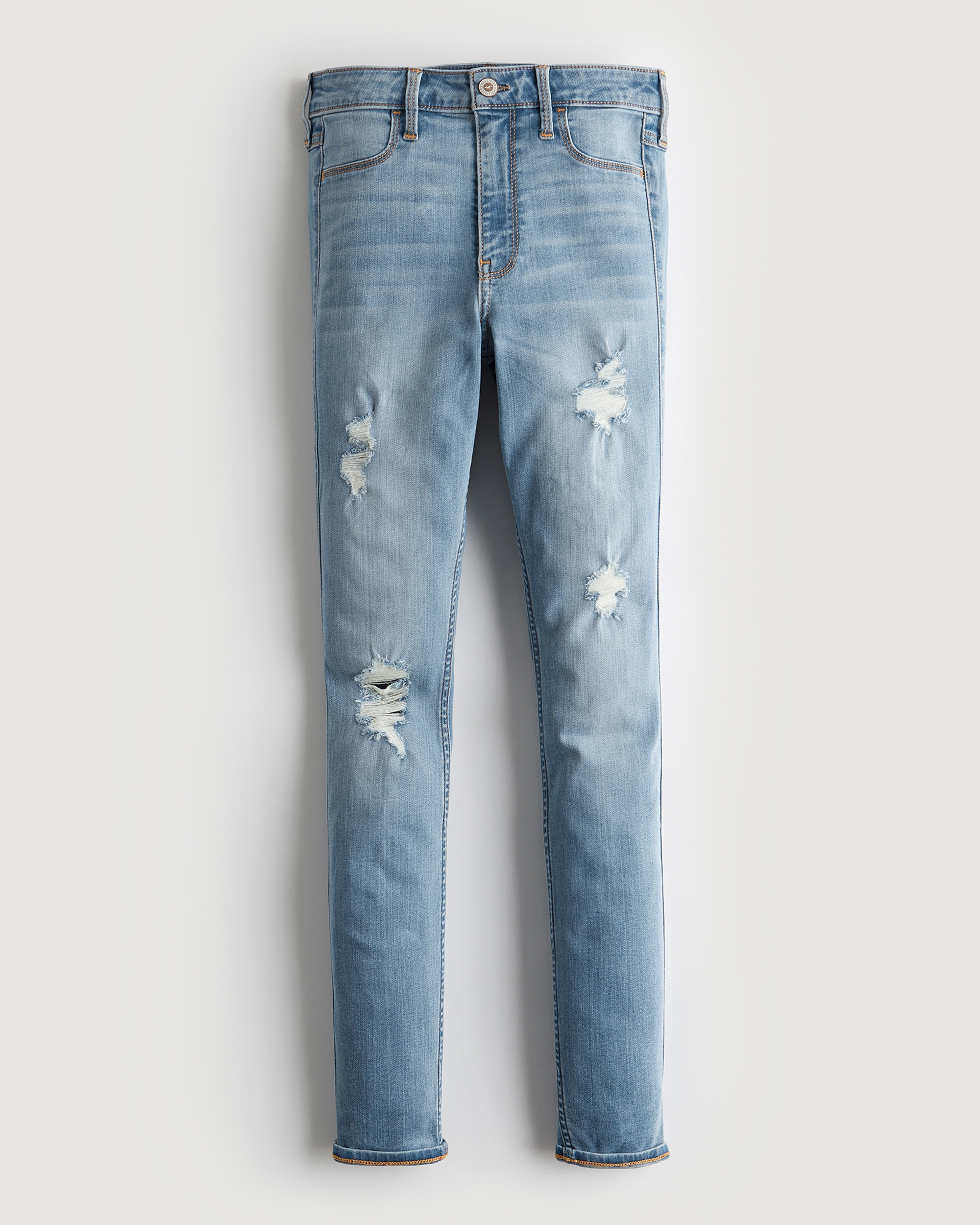high rise jean leggings hollister