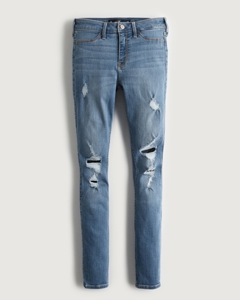 Hollister low on sale rise jeans leggings