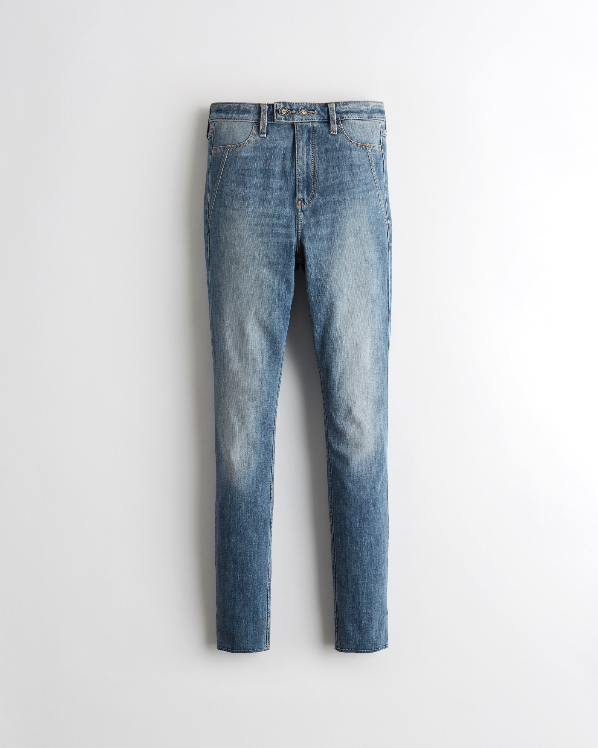 hollister super high rise jeans