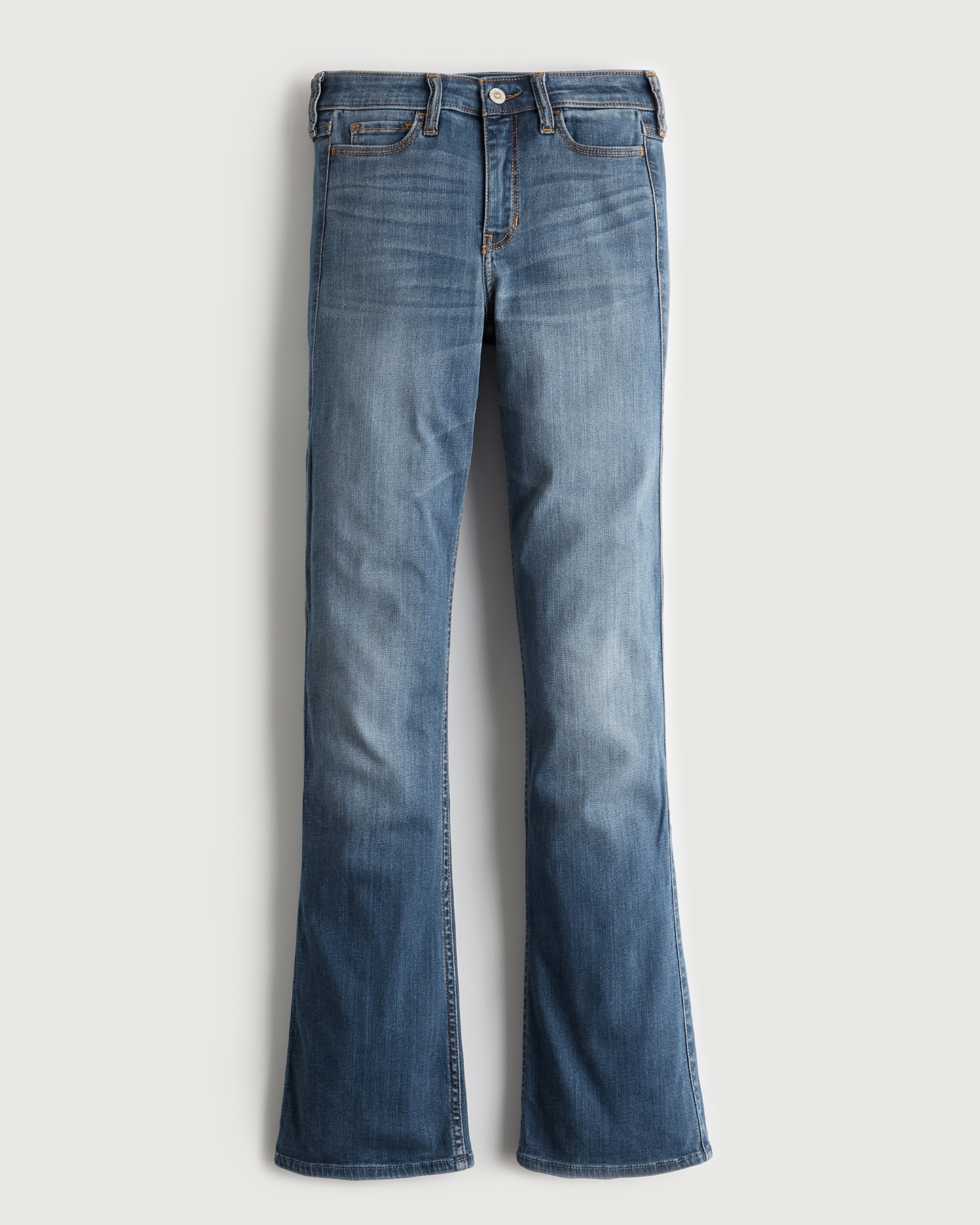 hollister high rise bootcut jeans
