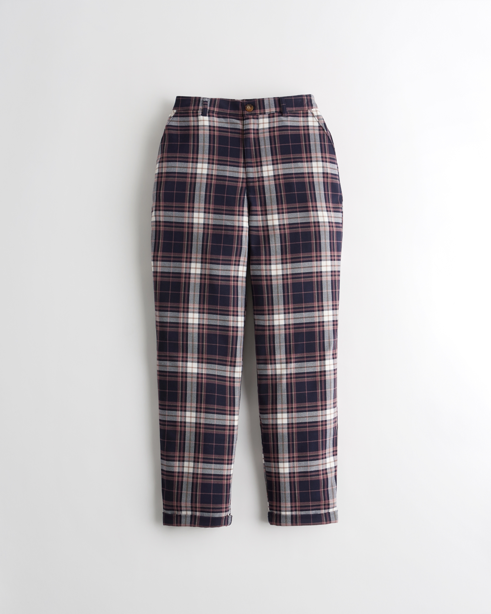 crop slim pants hollister