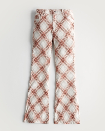 Hollister plaid trousers hot sale