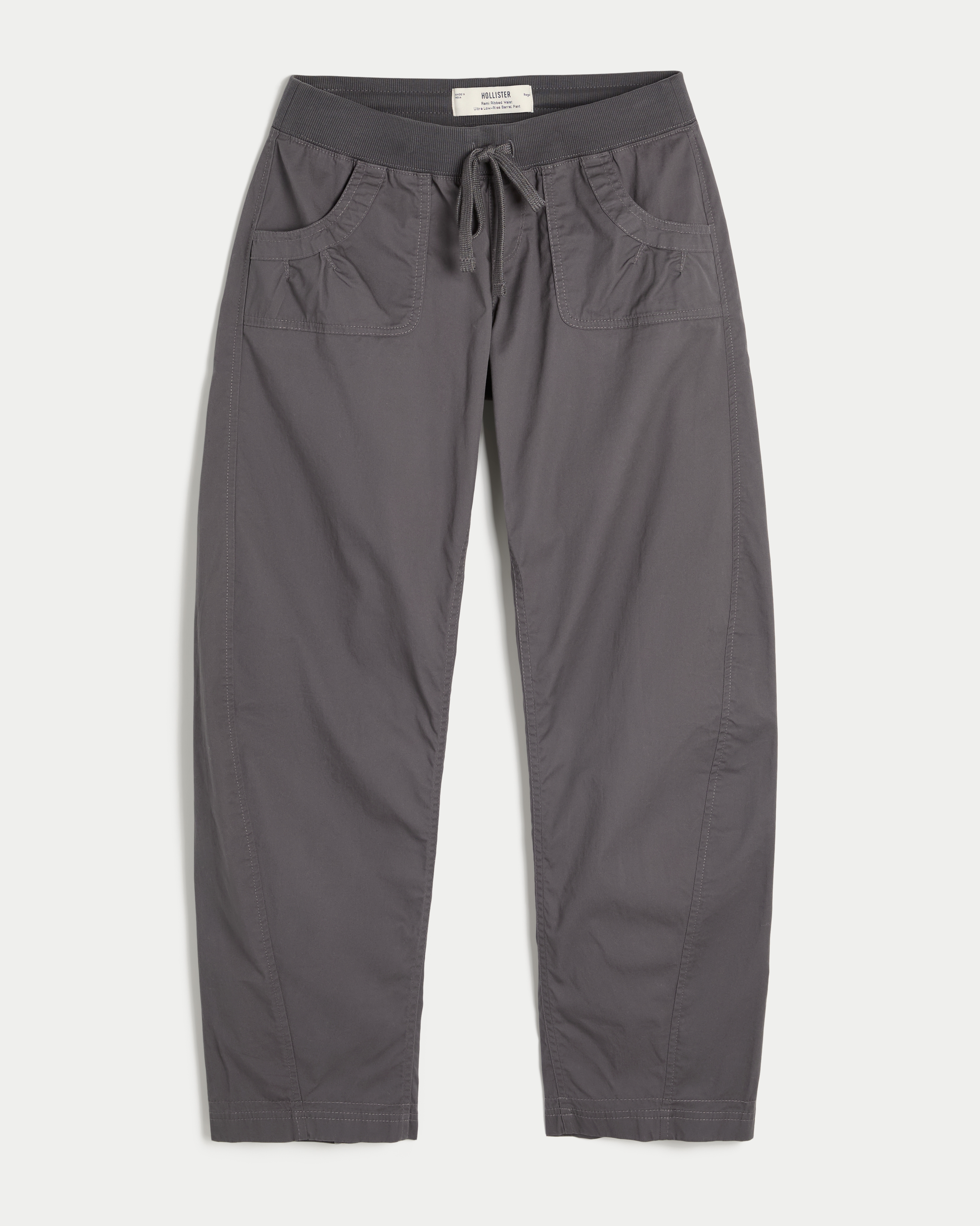 Hollister Remi Ultra Low-Rise Barrel Pants