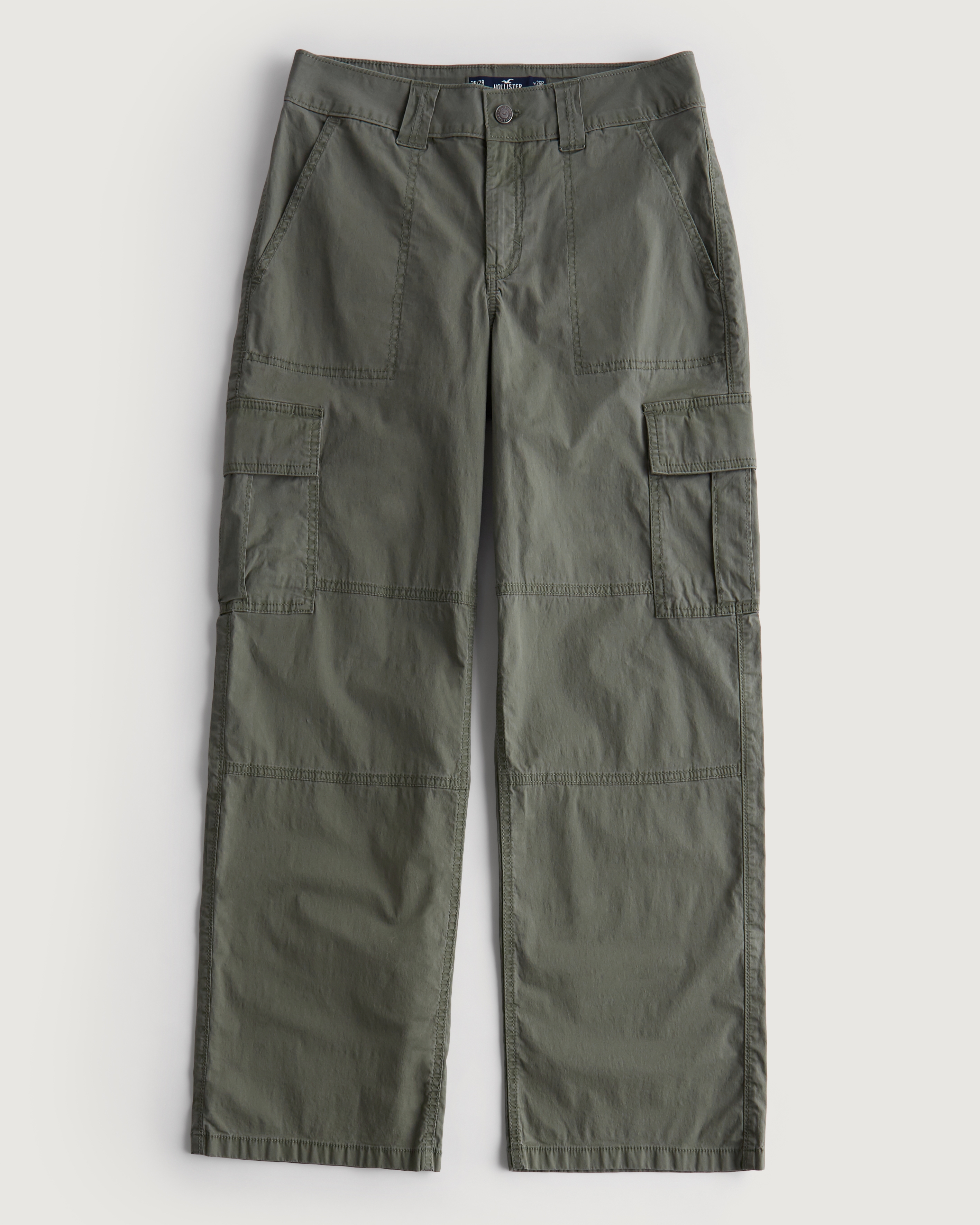 Hollister green cargo clearance pants