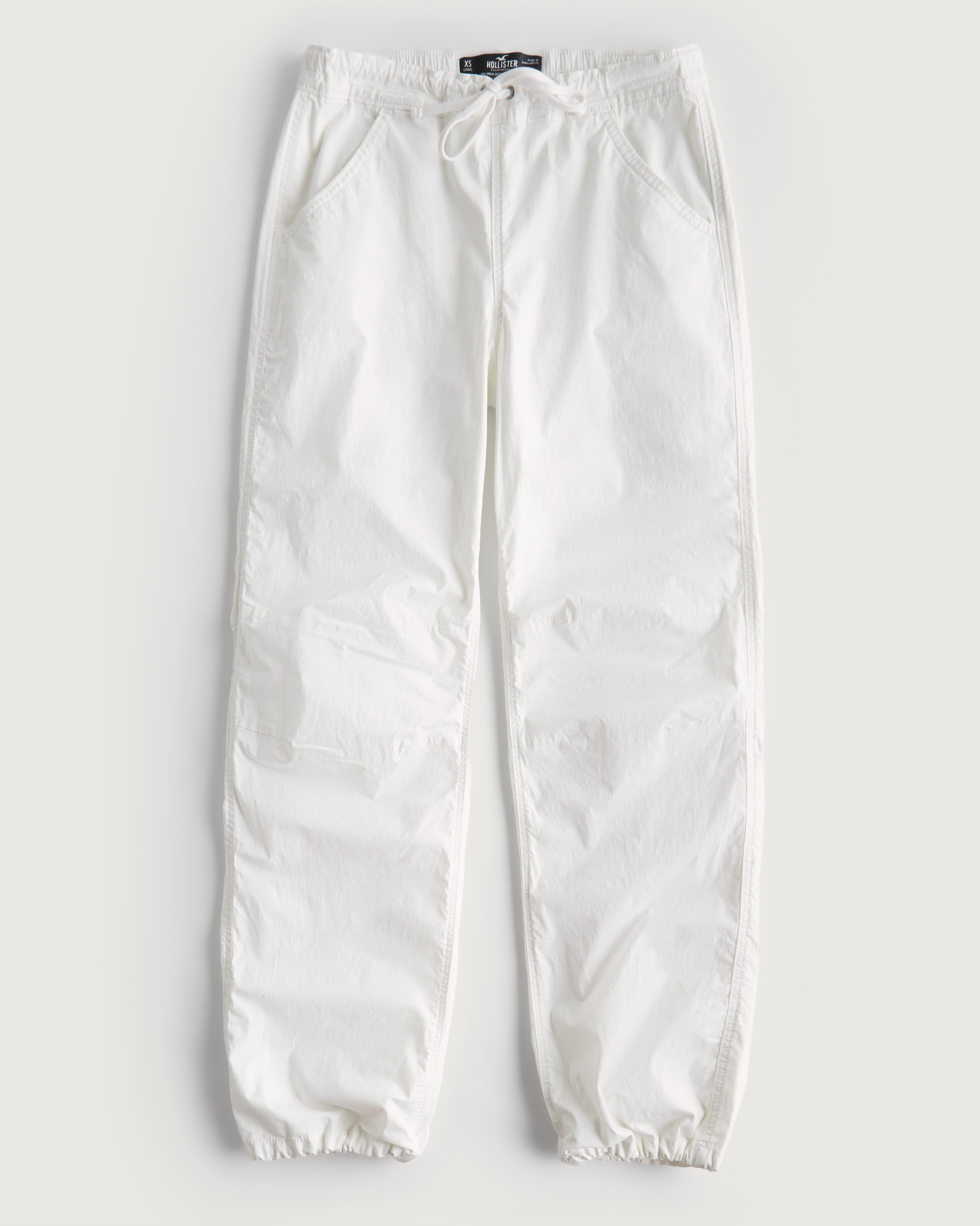 Women's Adjustable Rise Baggy Parachute Pants | Women's Clearance