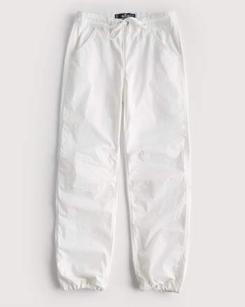 Women's Adjustable Rise Baggy Parachute Pants | Women's Bottoms ...