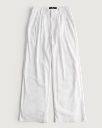 Hollister linen store pants