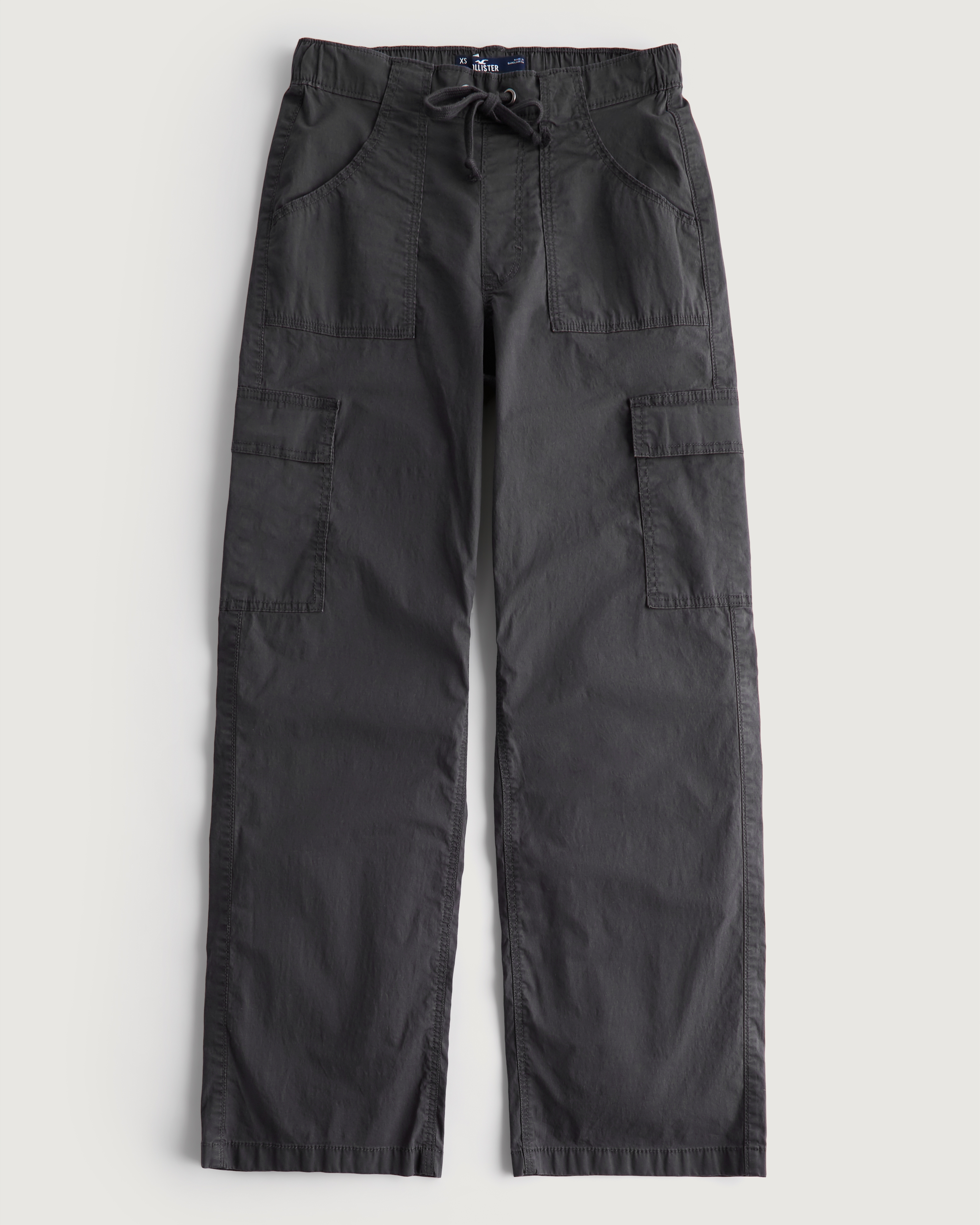 Hollister Adjustable Rise Baggy Parachute Pants | Plaza Las Americas