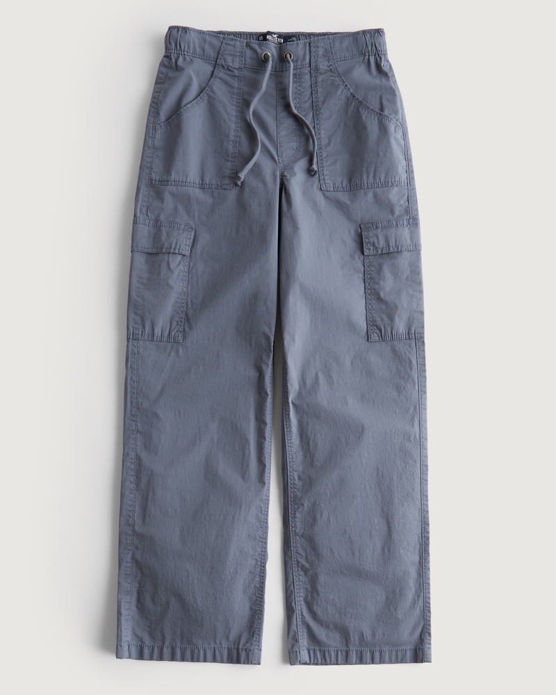 Jaded London Black Baggy Cargo Pants Wishupon